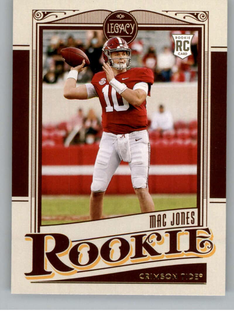 Amazon.com: 2021 Panini Legacy #145 Mac Jones RC Rookie Card