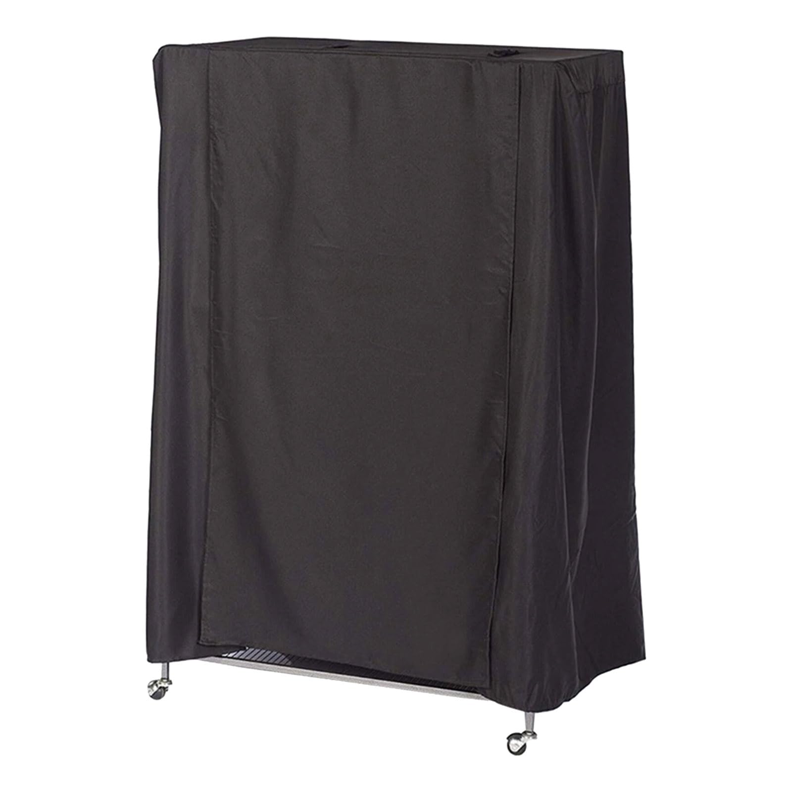 Copertura per gabbia per uccelli, impermeabile, buona notte, grande copertura protettiva per gabbie di pappagallo, blackout universale per gabbie quadrate, nero, 122 x 104 x 69 cm