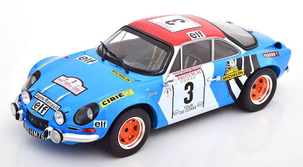 イクソ ルノー アルピーヌ A110 #18 ラリー 1973 1/24ほど Amazon | Ixo 1/18 Alpine Renault A110 1800#3 Rallye Tour de Corse