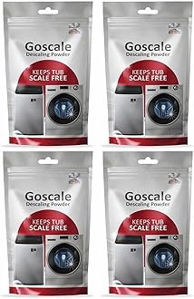 LG Washing Machine Cleaner - Tub & Drum Descaling Powder For Top & Front Load - Pack OF 4 (100gm Each)