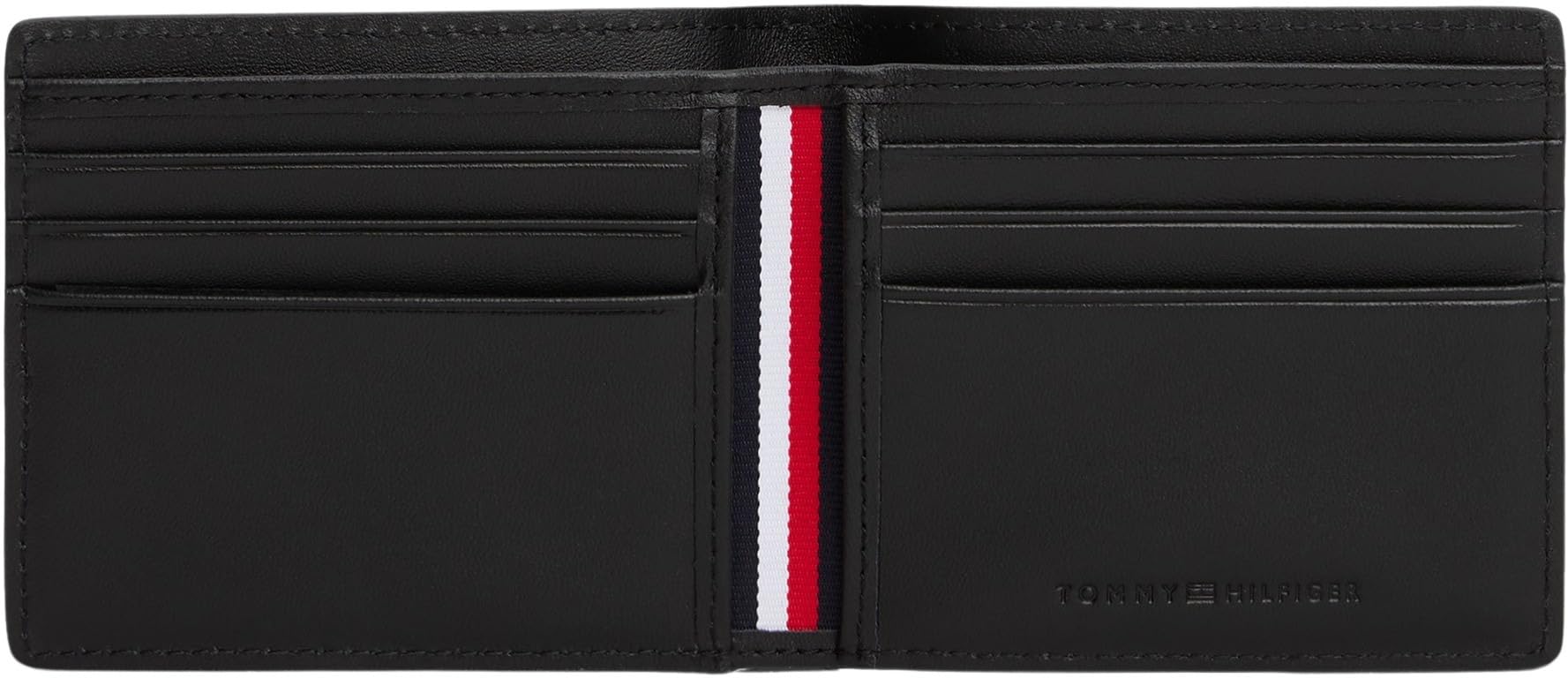 Tommy Hilfiger Herren Geschenk-Set Mini Geldbeutel und Kartenetui, Schwarz (Black), Einheitsgröße