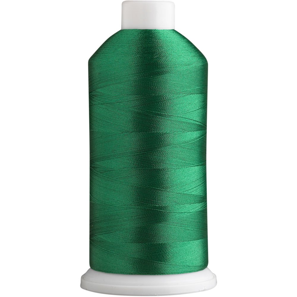 Superpunch SuperB Embroidery Thread 40wt, 5000 m Cone, Irish Green 451