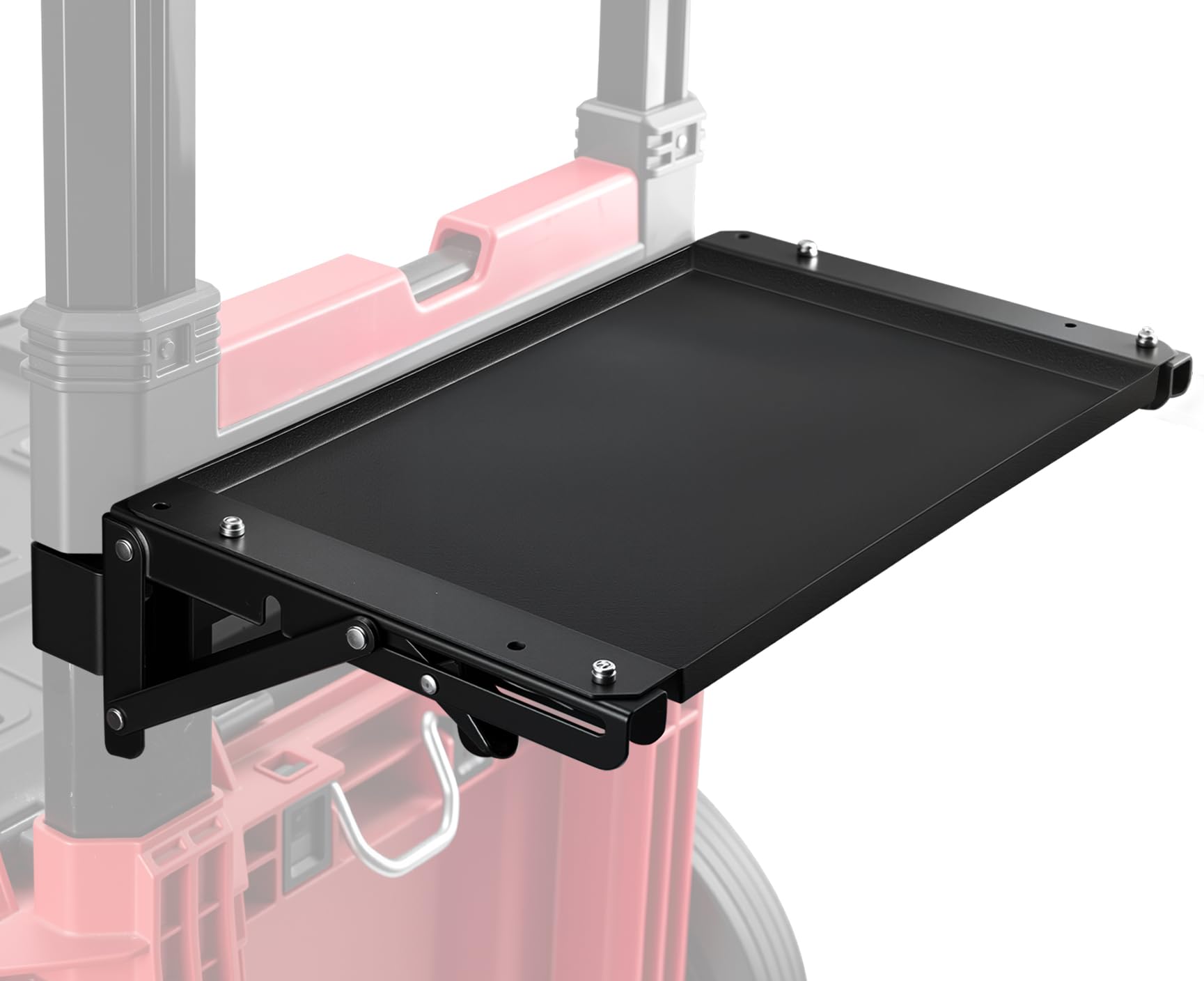 Magnetic Tool Tray Compatible with Milwaukee 48-22-8426 Packout Rolling Toolbox, Foldable Work Table Work for Packout System with Handle,Packout
