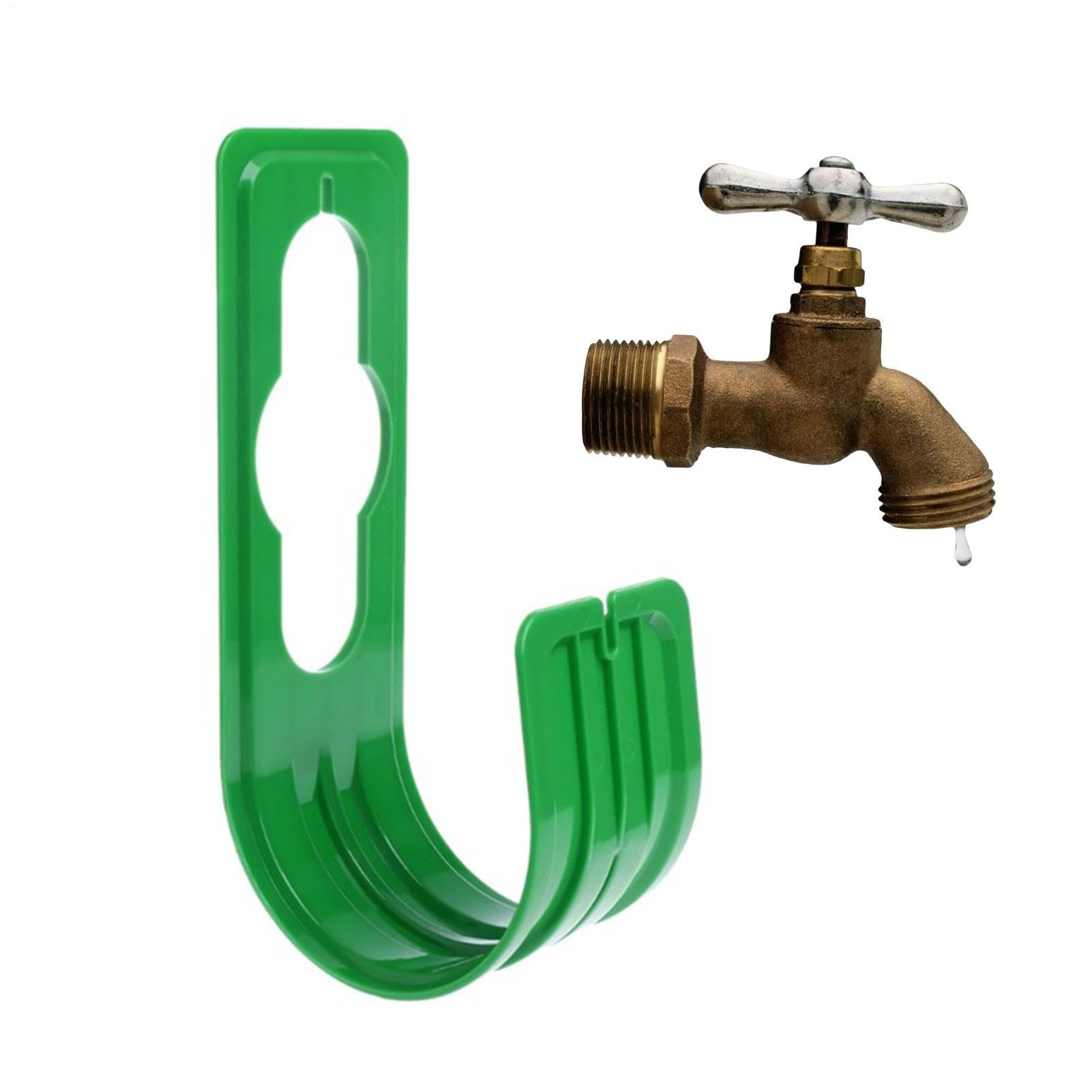 Garden Hose Holder - Hose Holder | Garden Tuyau Pipe Support | Spigot Hook Tuyau Support | Solid Hosepipe Crochet | Storage Bracket Conduite Stand | Water Hoses Organization | Duty Tube Conduite Stand