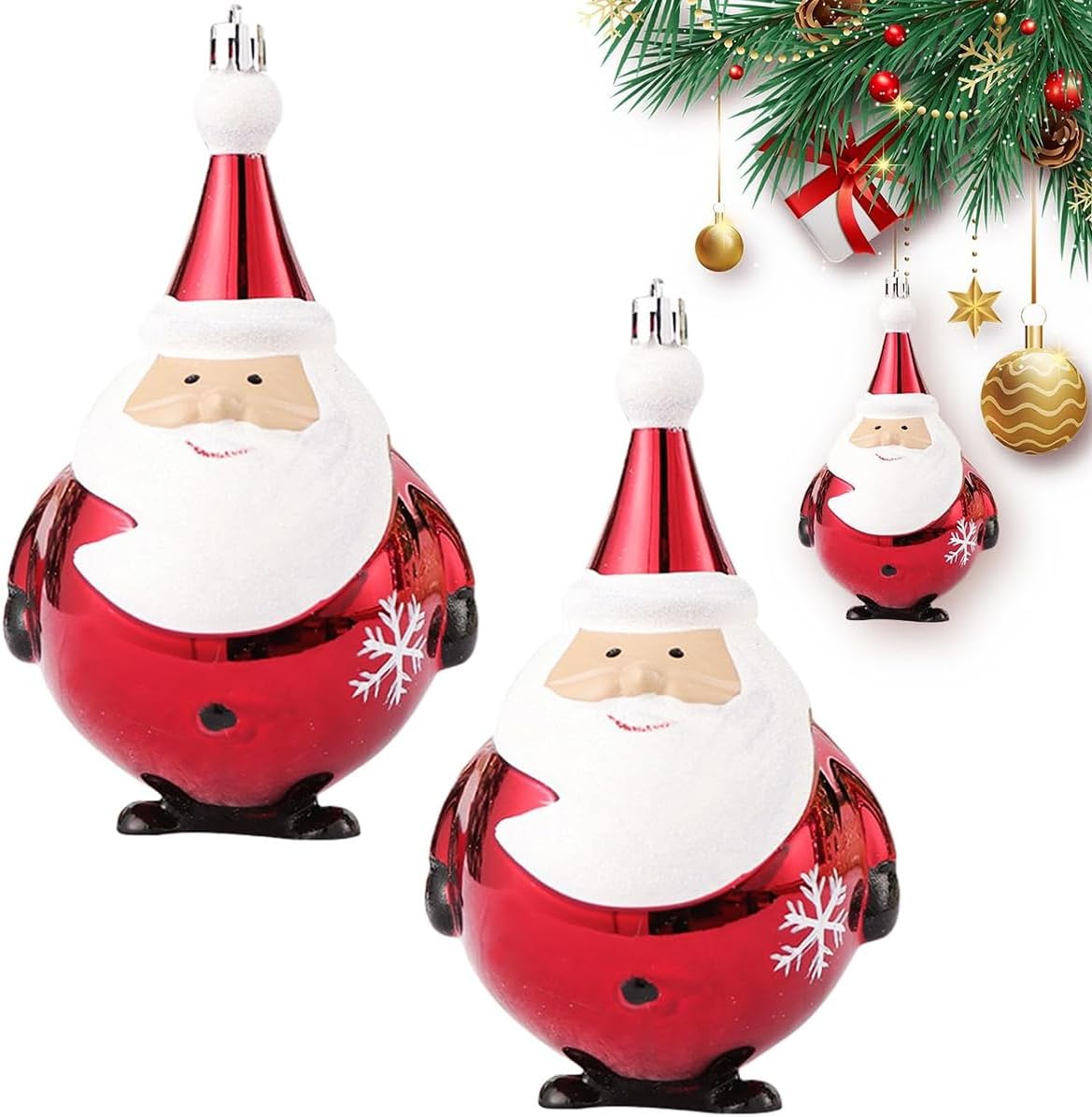 Christmas Decorations, Christmas Hanging Ornaments 2PCS