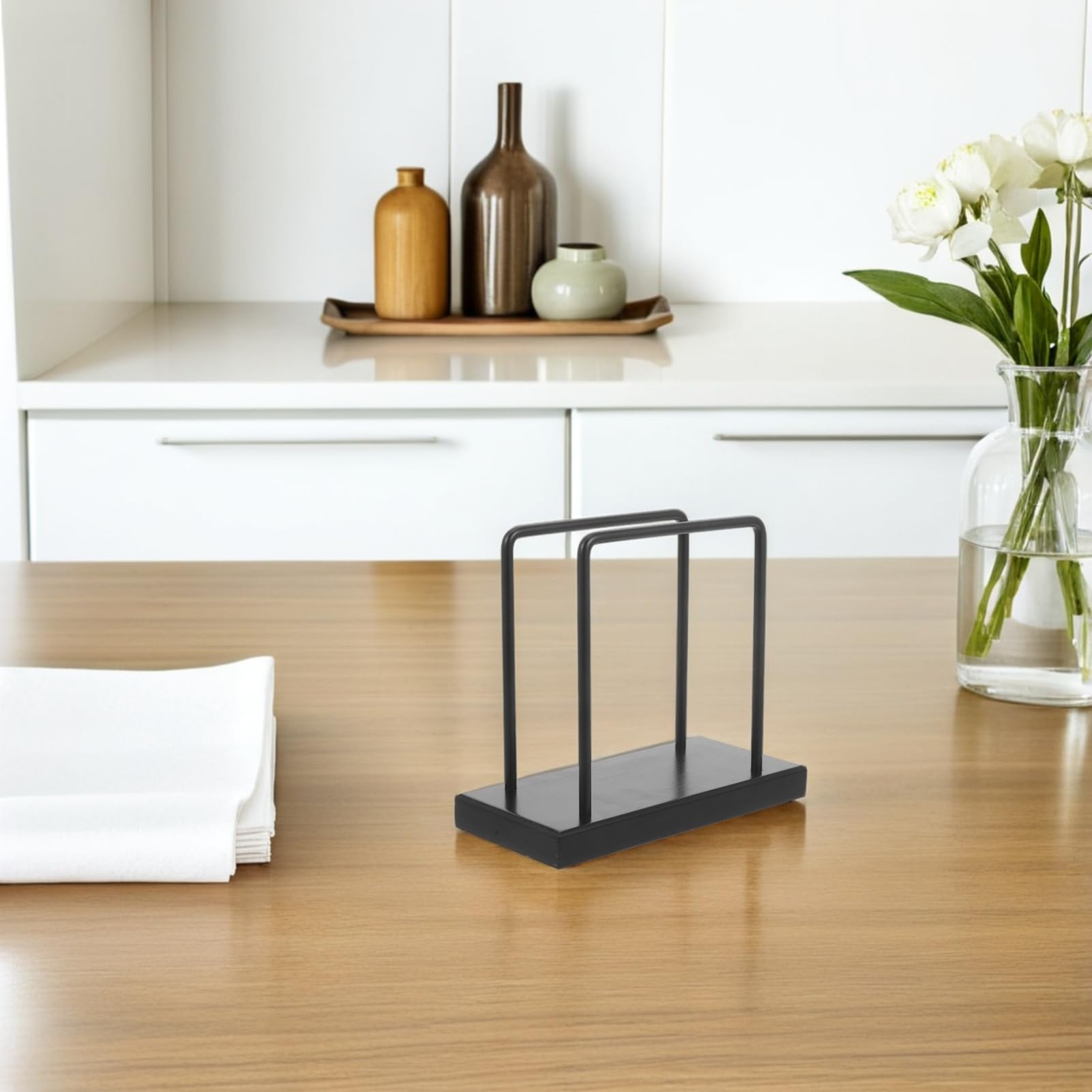 2 Porta Servilletas: Dispensador Universal De Servilletas Con De Hierro Resistente. Porta Toallas Que Espacio Para Mesas De Comedor Y Salas De