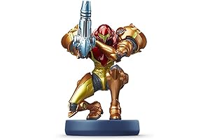 Amiibo Samus Aran, a Metroid Series Figure From Japan