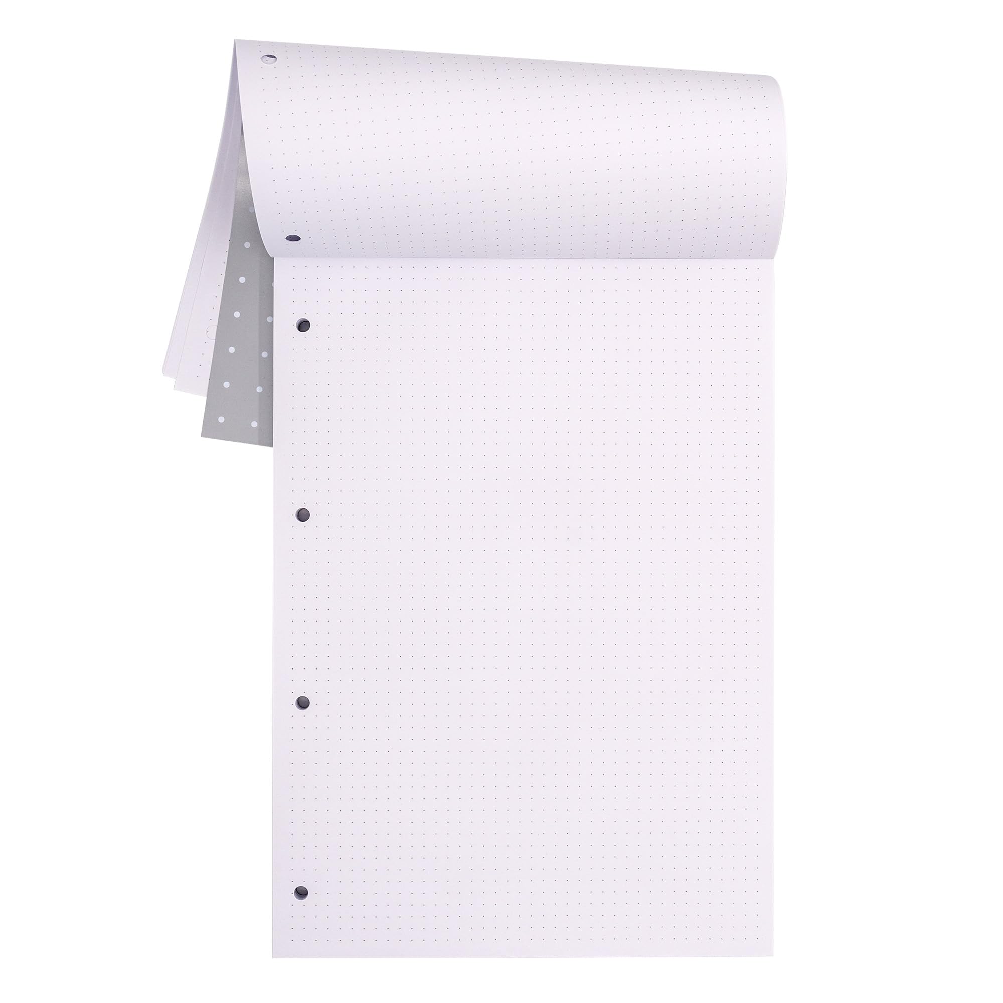 Pukka Pad, Blocco note metallico A4 punteggiato per grafica, arte, bullet journaling, confezione da 3 pezzi, 29,7 x 21 cm, rilegatura a nastro, carta da 80 g/m², margini a 4 fori e perforazione, 160