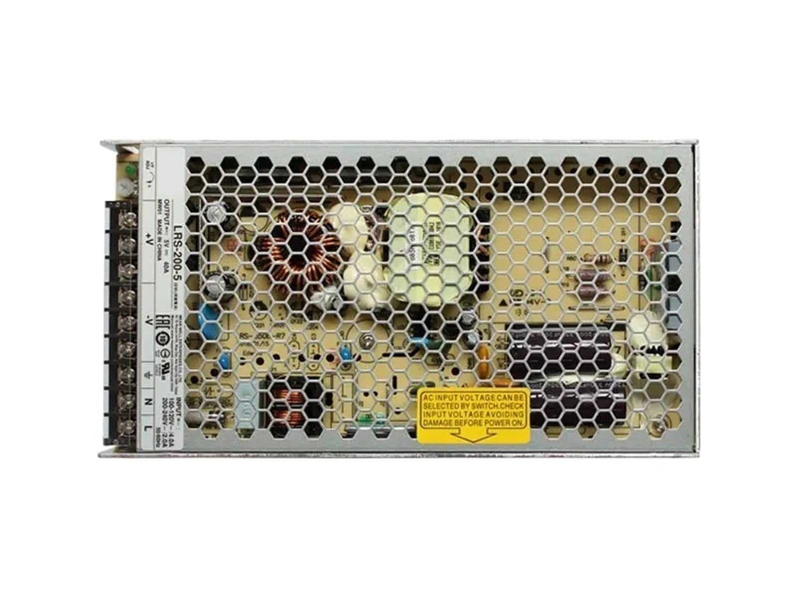 WUPLKCUIJ LED Display Power Supply LRS-200-5 NEL-400-5 RS-25-5 HSP-300-4.2 LRS-350-5 for Full Color Screen(LRS-200-5)