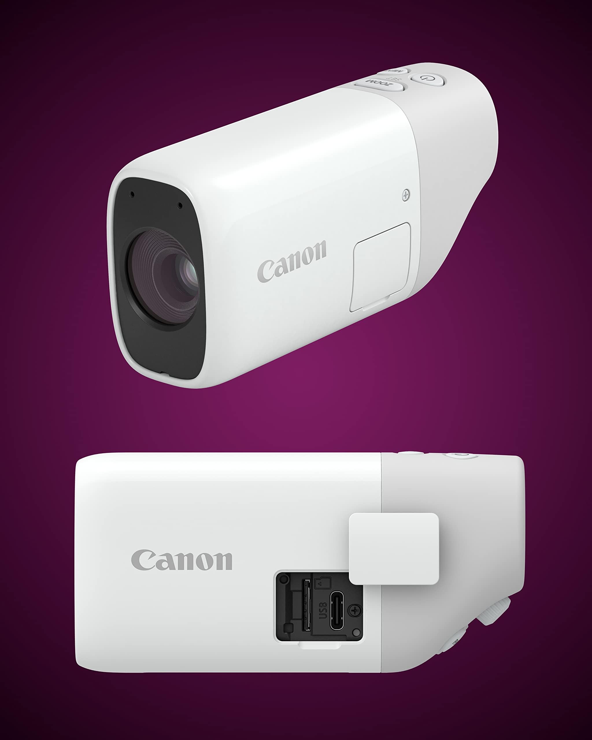 Amazon | Canon Zoom デジタル単眼鏡キット USB-C充電器付き microSD 