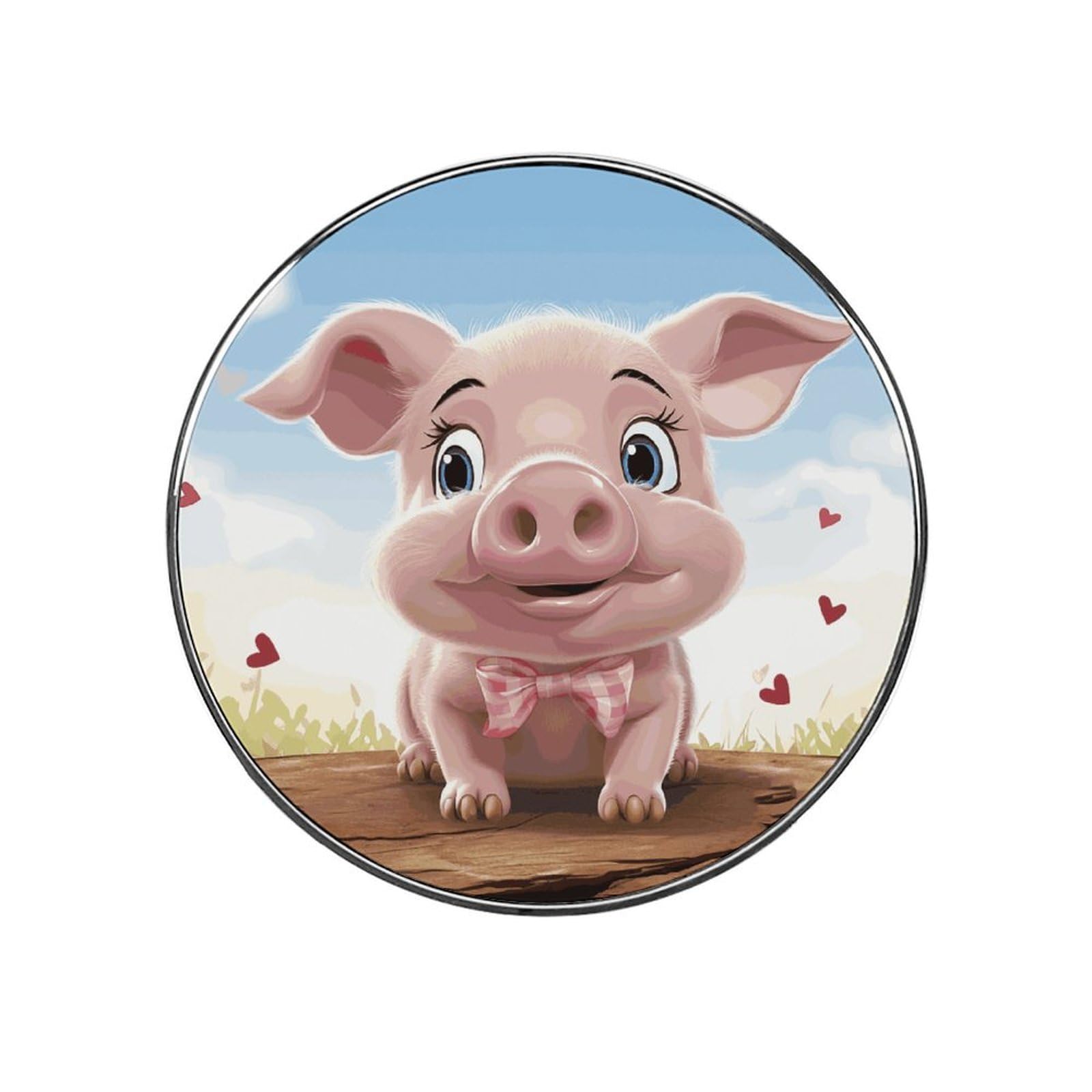 Adfgyerh Style Smiling (16) Refrigerator Magnets Circular Design，Stickers Home Decorations，Fridge Magnets For Fridge Plant Lovers Kitchen Office Locker Whiteboard Car Garage Decor.