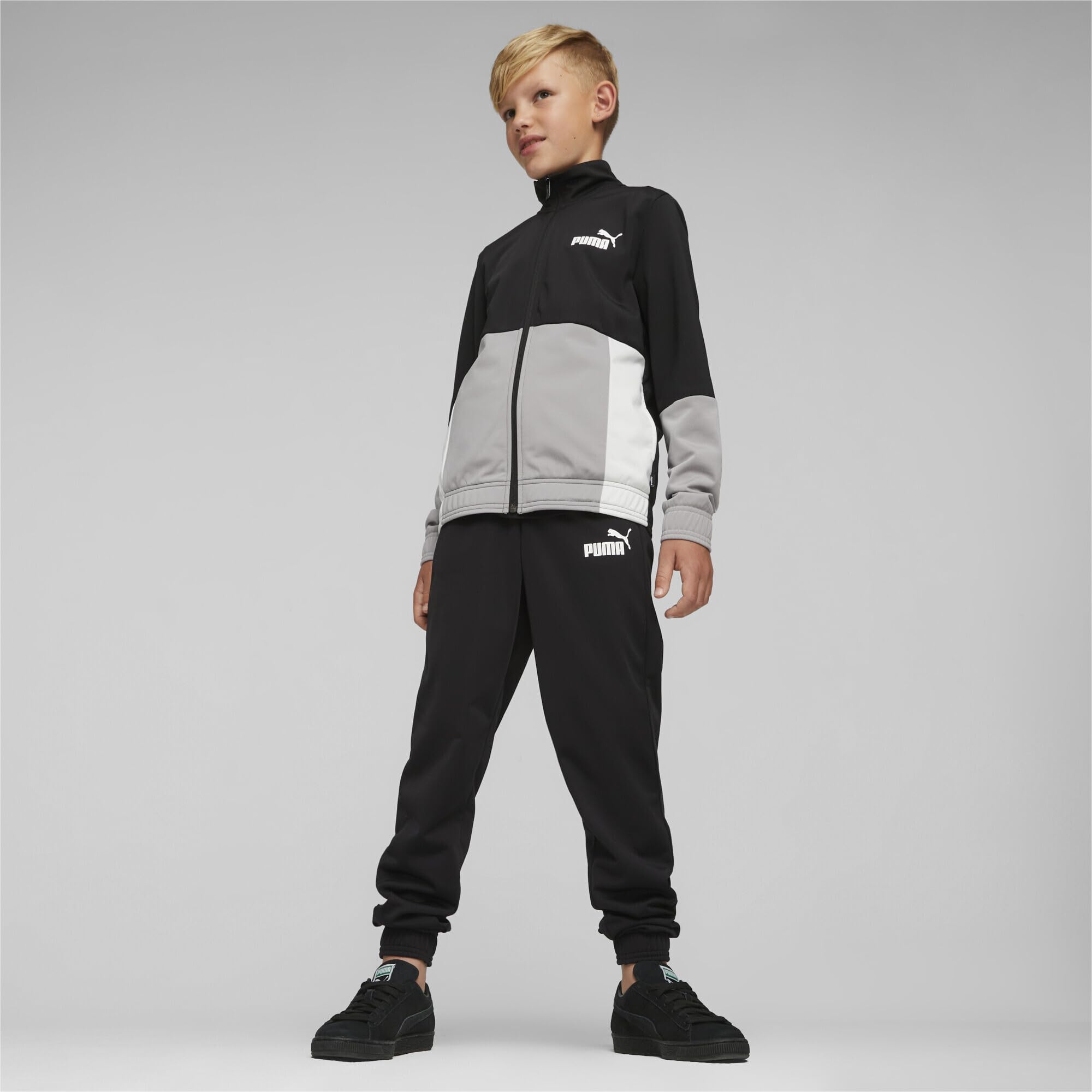 PUMA Colorblock Poly Suit Cl B Tuta da pista Bambini e ragazzi
