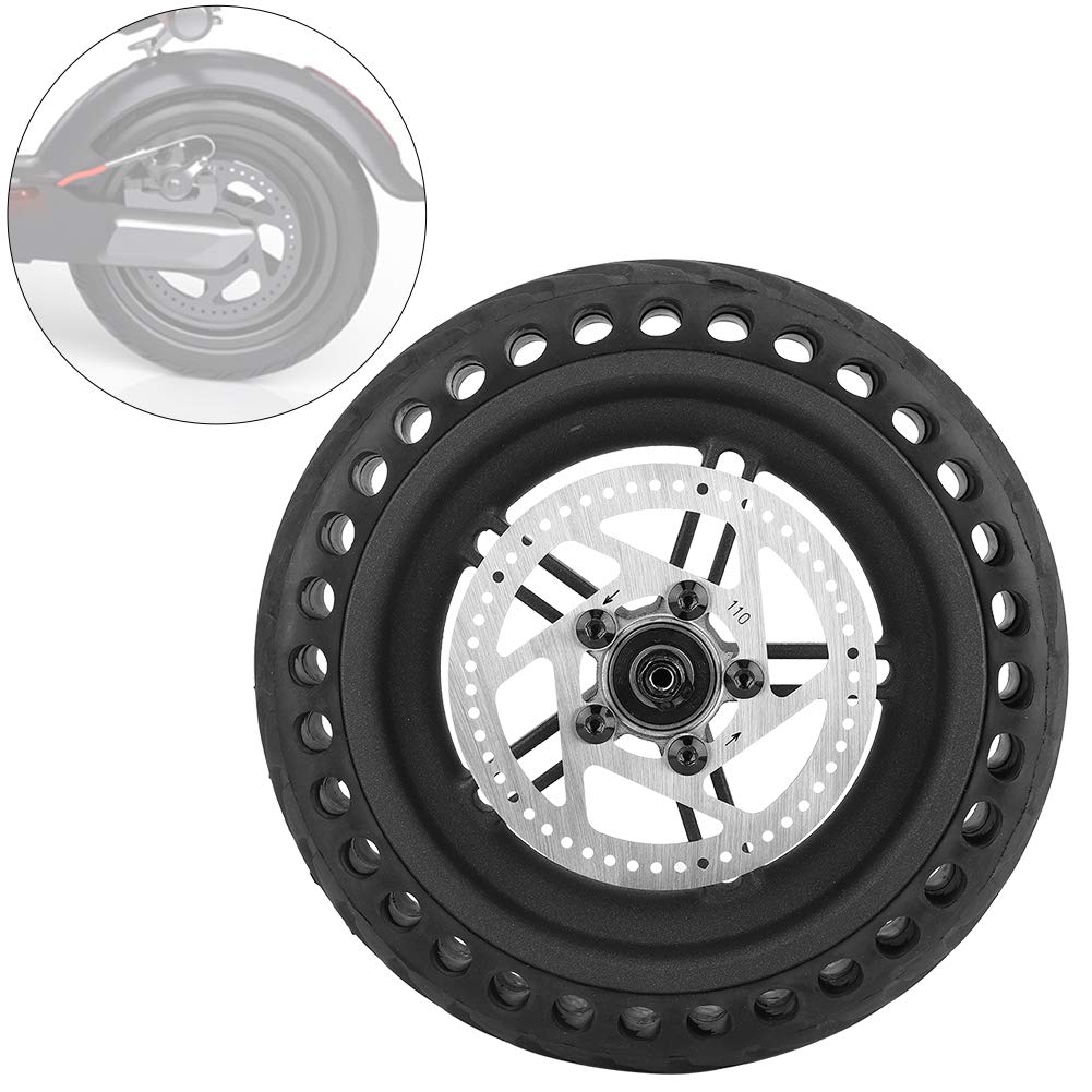 Pneumatici Scooter Elettrico, Resistente per Lunga Durata, Kit Ruota Posteriore Ricambio, Durevole for Utenti Urbani e Viaggi Comodi