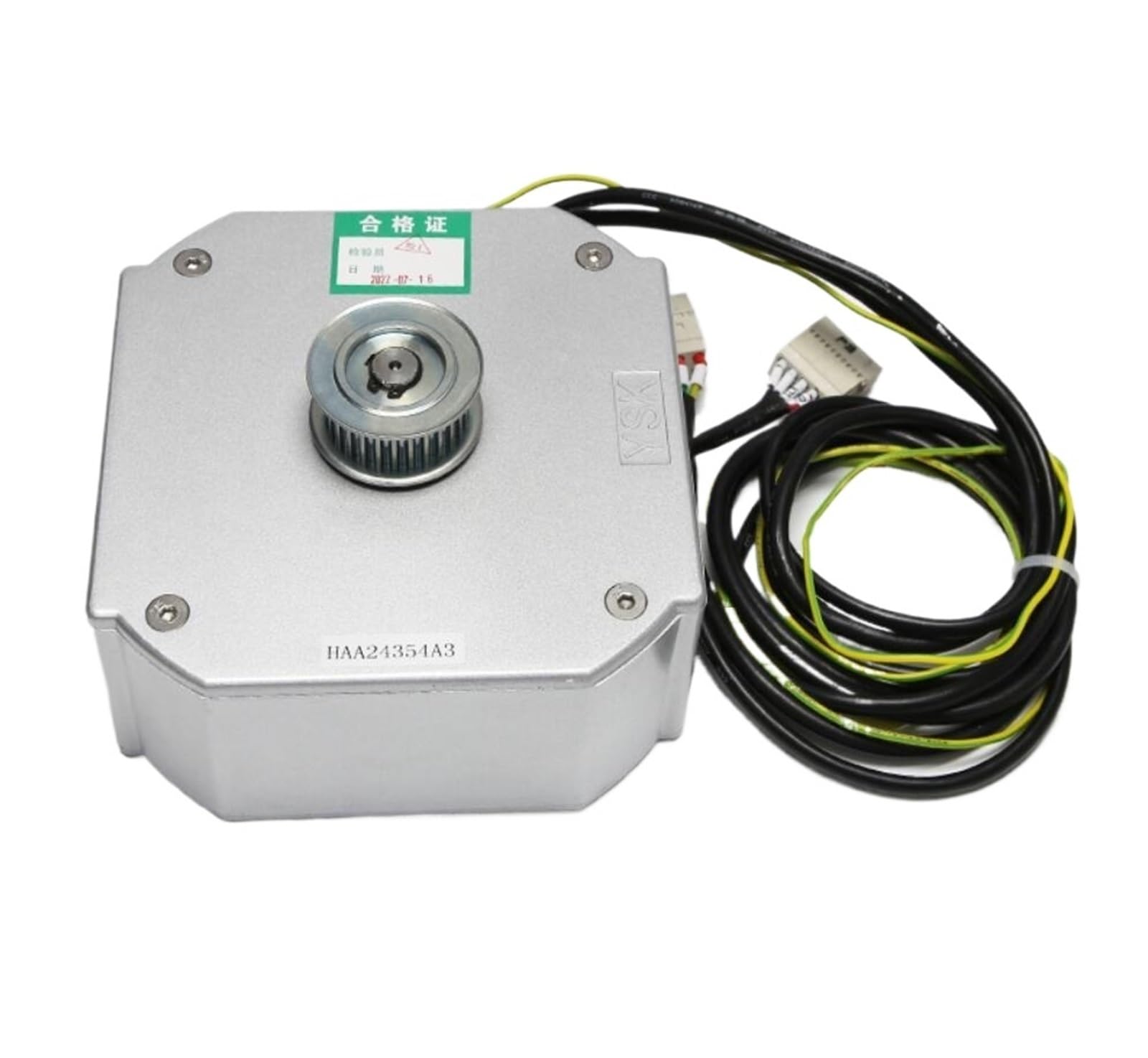 Moteur PM81855D d'ascenseur synchrone à aimant permanent pour portes de cabines