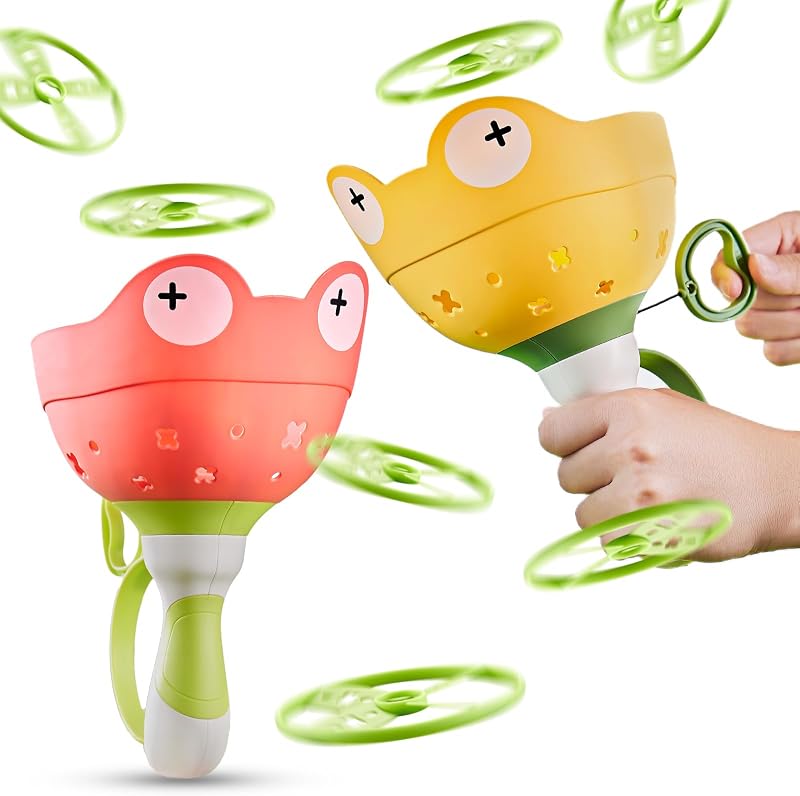pamexin Outside Toys for Kids Ages 4-8 - Manual Capture Catching Game - Toddler Chasing Toy for Boys & Girls, Ages 3-7 - Outdoor Fun Family Games