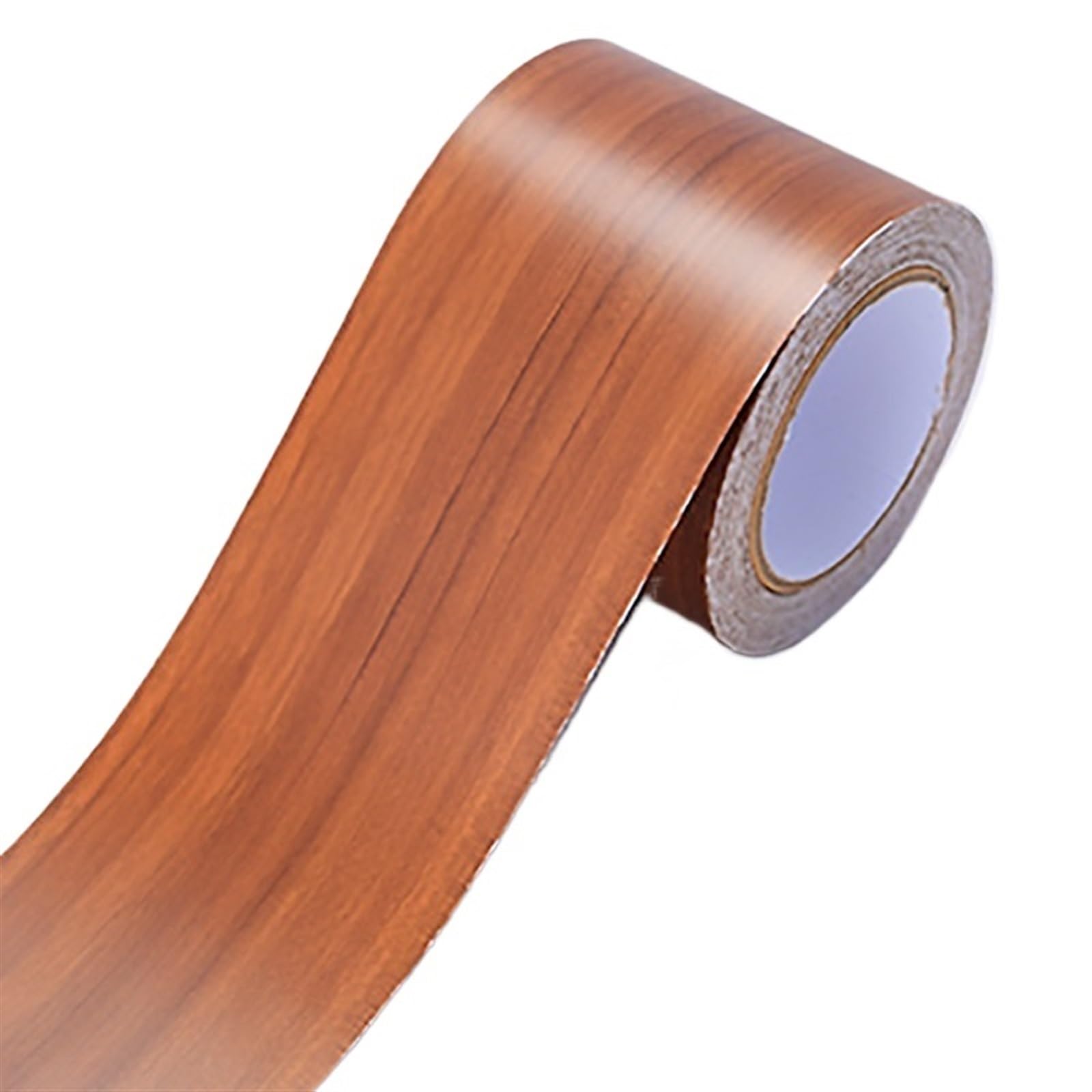 Yxinaer 04 Dado Rail Self Adhesive Border Sticker Self-Adhesive Waterproof Wallpaper Sill Door Frame Floor Wall Decor Wood Grain Baseboard(,1Mx10cm)