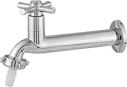 Torneira Para Cozinha Tanque Longa Parede 1/4 De Volta C/Bico 3/4