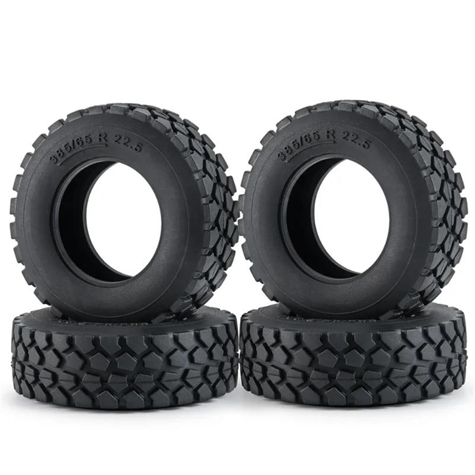 RC Neumáticos Rueda Compatible con Tamiya Neumáticos De Goma para Ruedas, Neumáticos De 84x30mm para Cubos De Llanta De Rueda 1/14, Remolque De Tractor De Control Remoto, Remolque De Carga