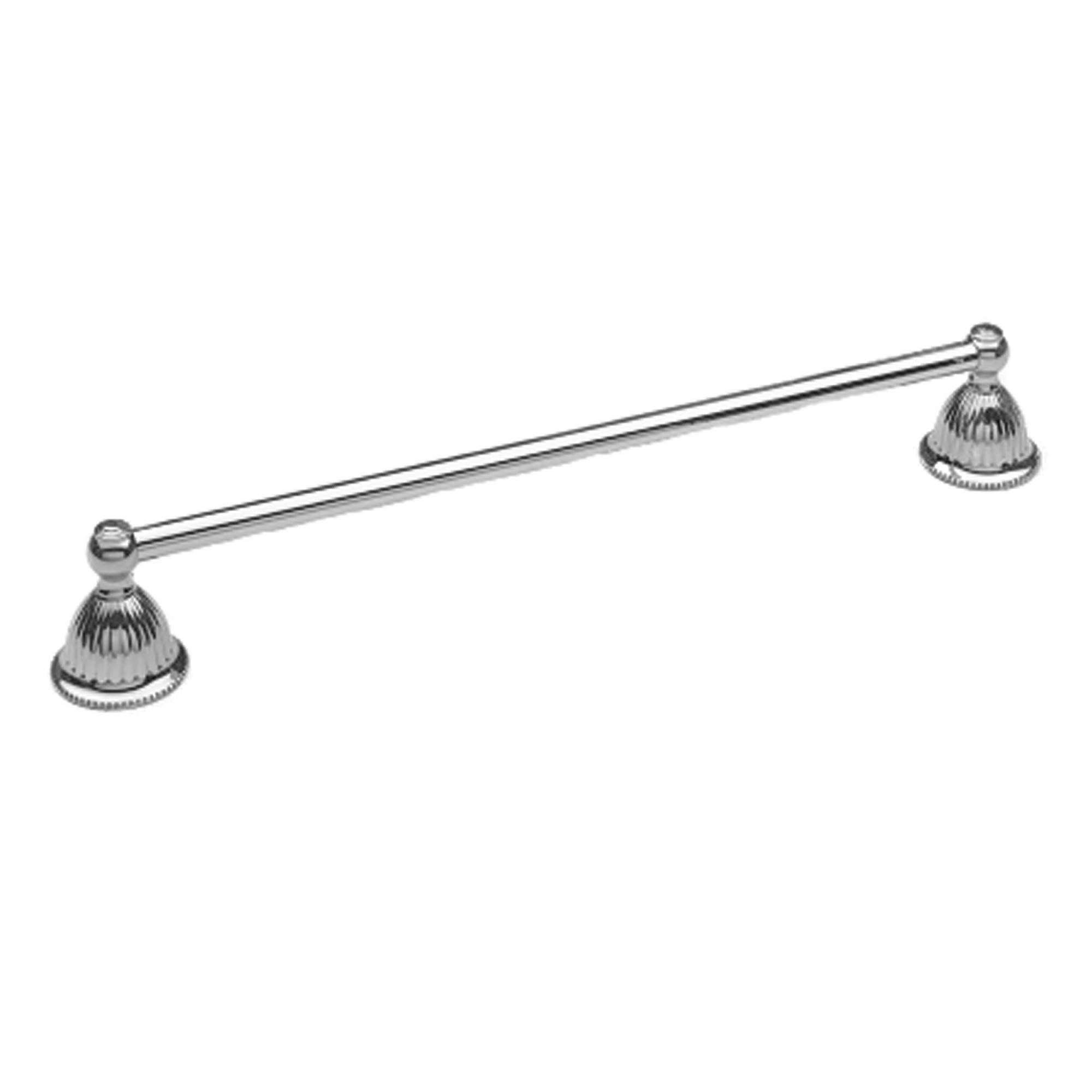 Newport Brass22-01 18" Solid Brass Towel Bar from the Alexandria and Anise Collection, Polished Chrome