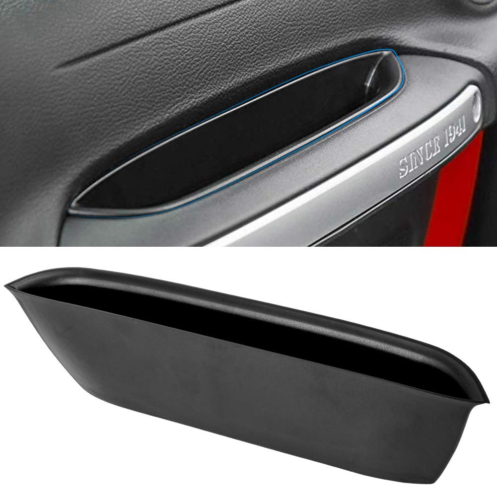 NATGIC Co-pilot Storage Box Passenger Storage Box Car Storage Box Front Door Storage Box JK Interior Accessories