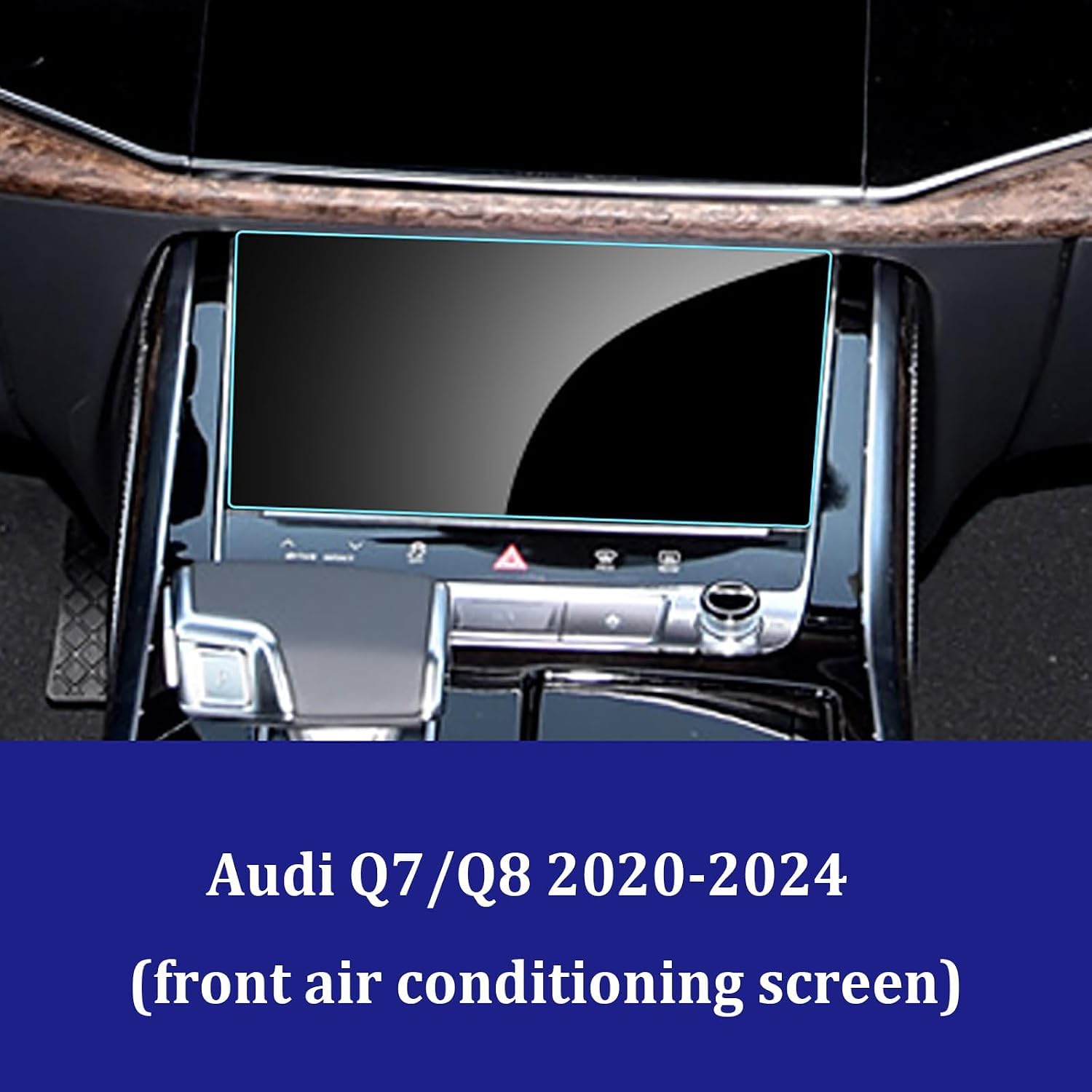 Pellicola Protettiva Auto per Audi Q7/Q8 2020-2024 (Front Climate)