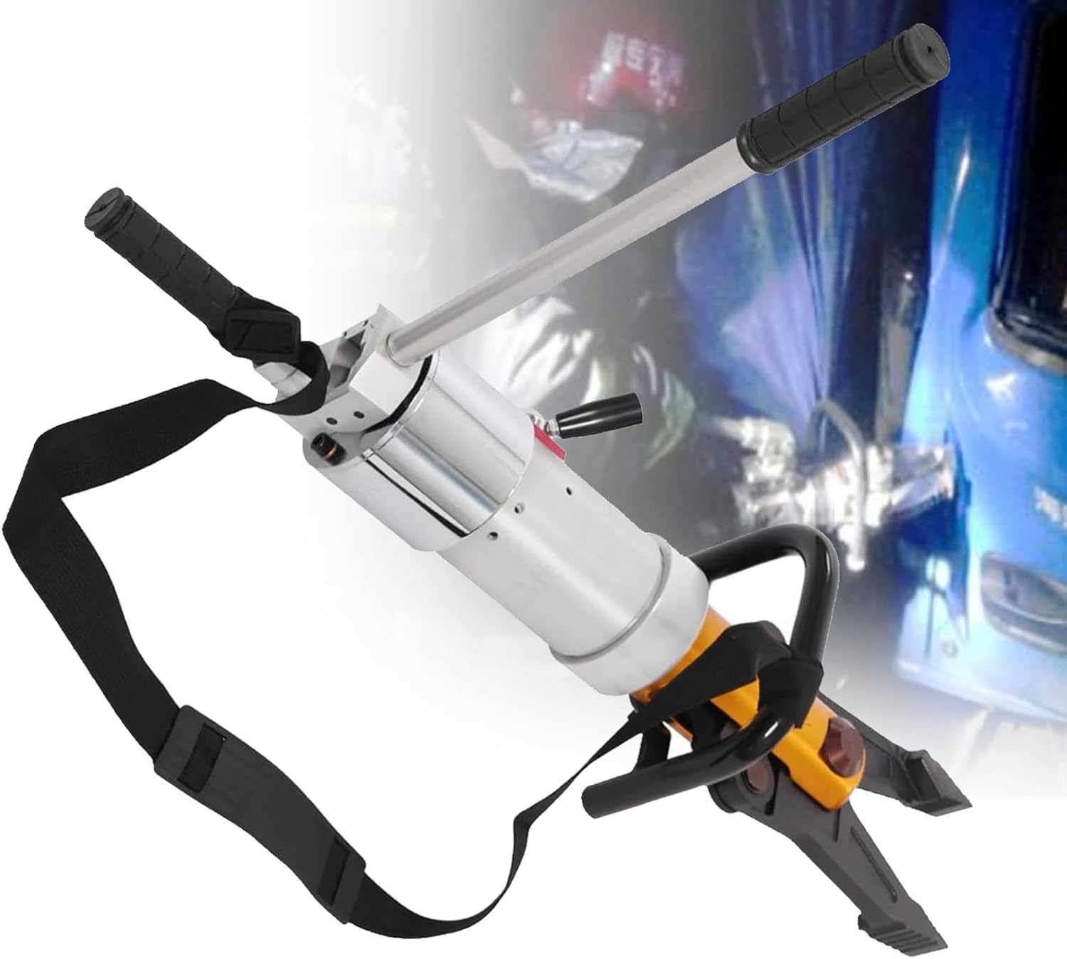 Integral Hydraulic Spreader Stretching Pliers, Portable Hydraulic Expander Pliers, Shearing Force 18t, Spreading Force 5.5T, Hydraulic Expanding Pliers for Expand & Clamp AluminumAlloyBox