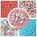 67PCS Slime Supplies Include Sugar Paper Ingredients Floam Beads Fish Bowl Beads Shell Glitter Jars Slime Containers with Lids 4OZ