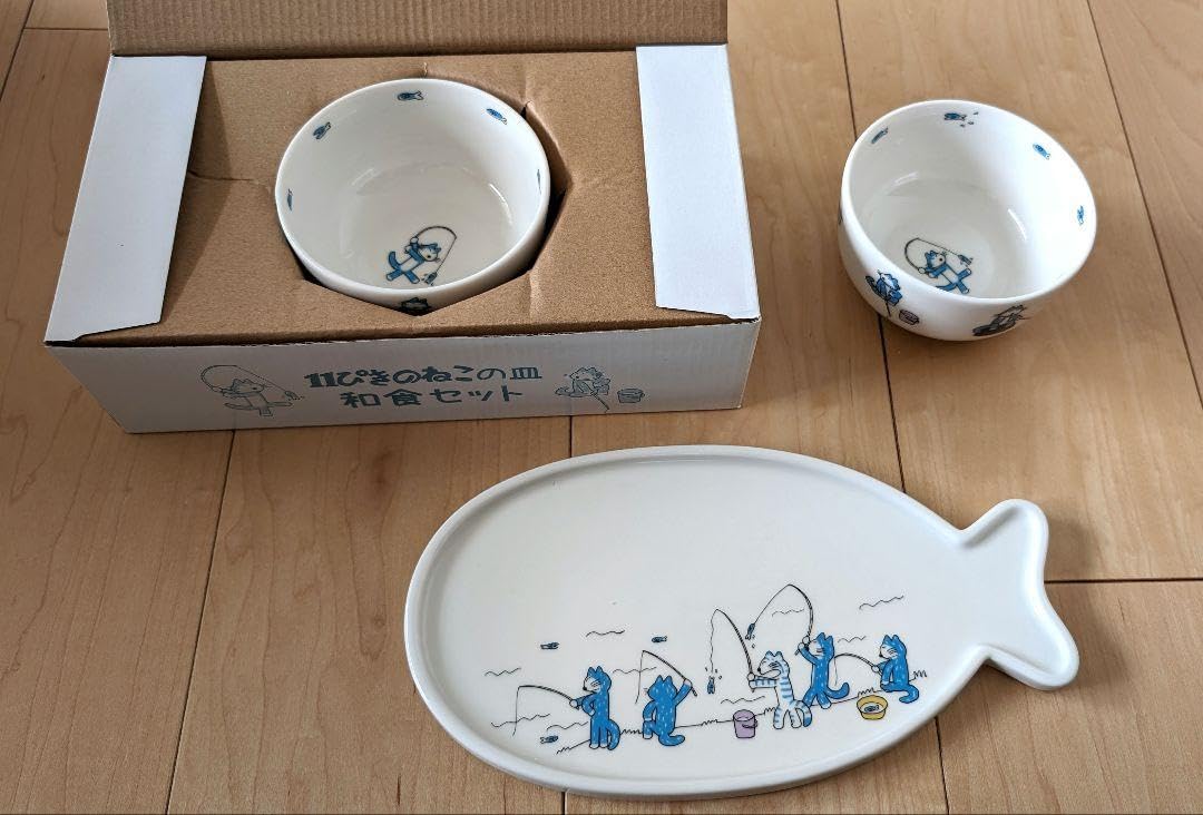 販売終了済！激レア品】11ぴきのねこ ペア食器セット【バラ売り不可】 