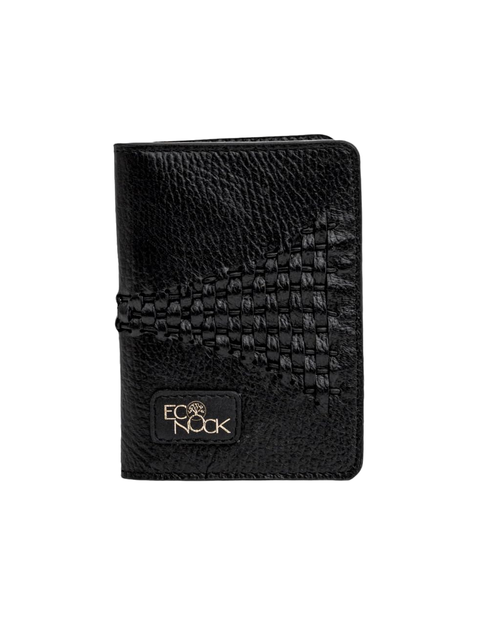 Soul- Fix Passport Case | No Shoulder Strap,Magnetic Flap Closure | for Men & Women | Upcycled Leather (Black, 5.5 X 3.5 X 0.5 Inch)-image-35