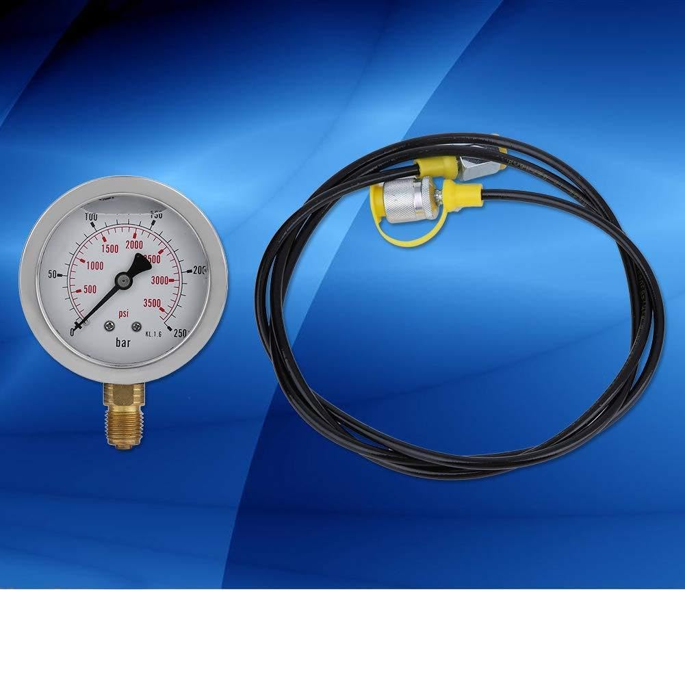 Manguera resistente al calor para pruebas de hidráulico con calibre Hidlyiu de 250 BAR 8