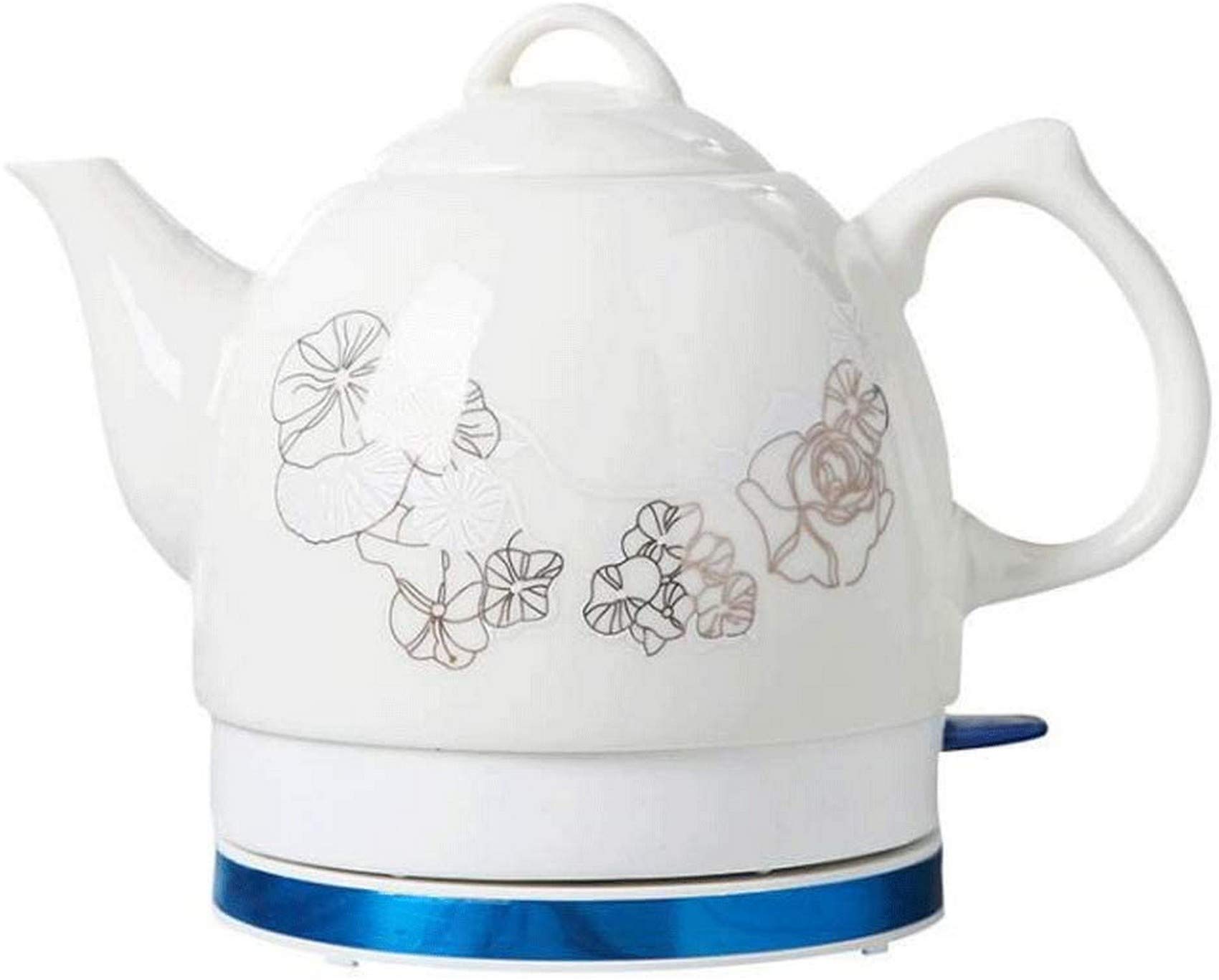 Czajniki, ceramiczna zdejmowana podstawa, ochrona przed gotowaniem na sucho 1,2 l Chiny Styl vintage Szybko gotuje wodę na herbatę, kawę, zupę, płatki owsiane, dostojnie