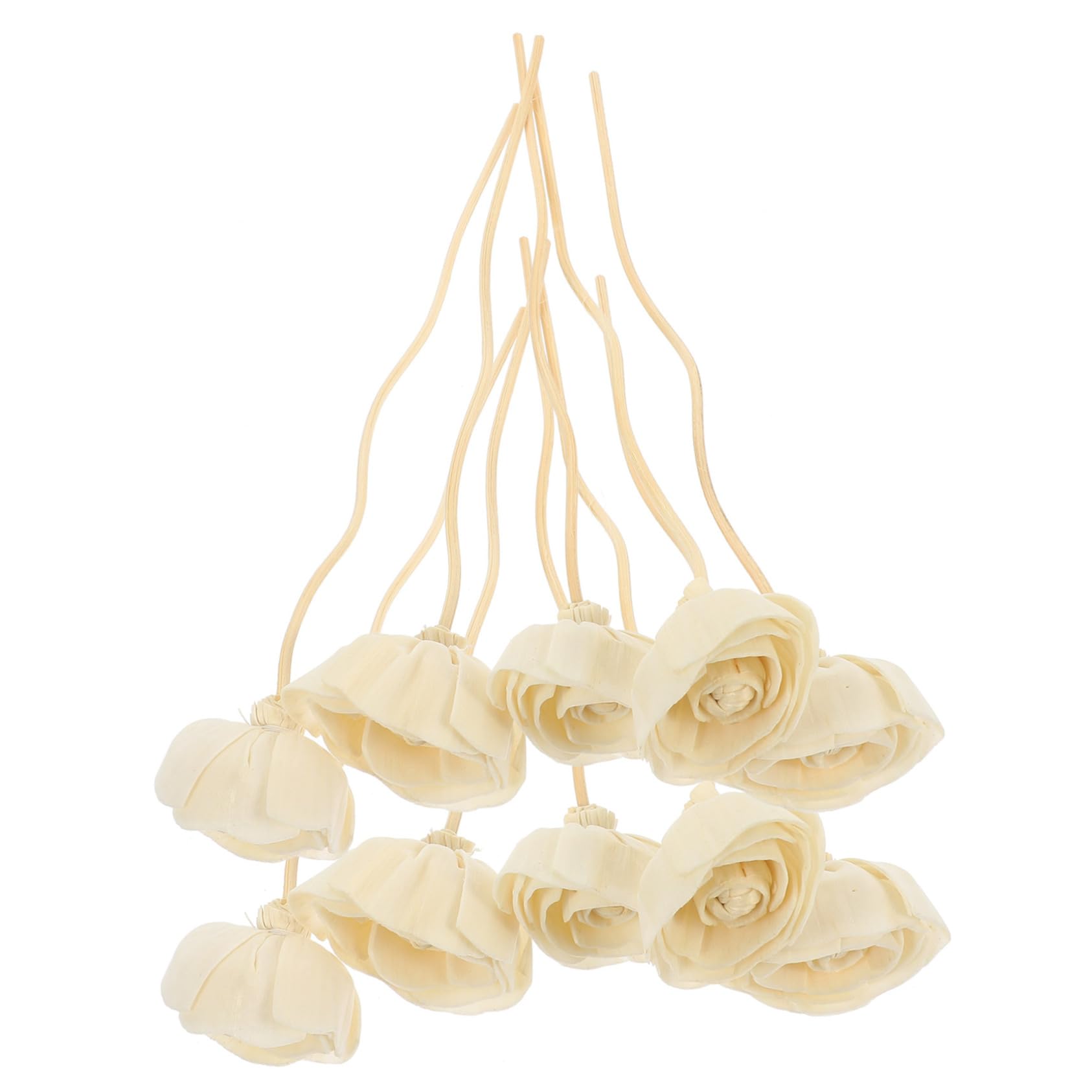 MAGICLULU 3 Sätze Aromatherapie-Rattan Room Fragrance Diffuser Sticks Wesentliche Diffusoren Automatisch Docht Duftstäbchen Für Ätherische Öle Zubehör Für Aromaflaschen 10 Stück * 3