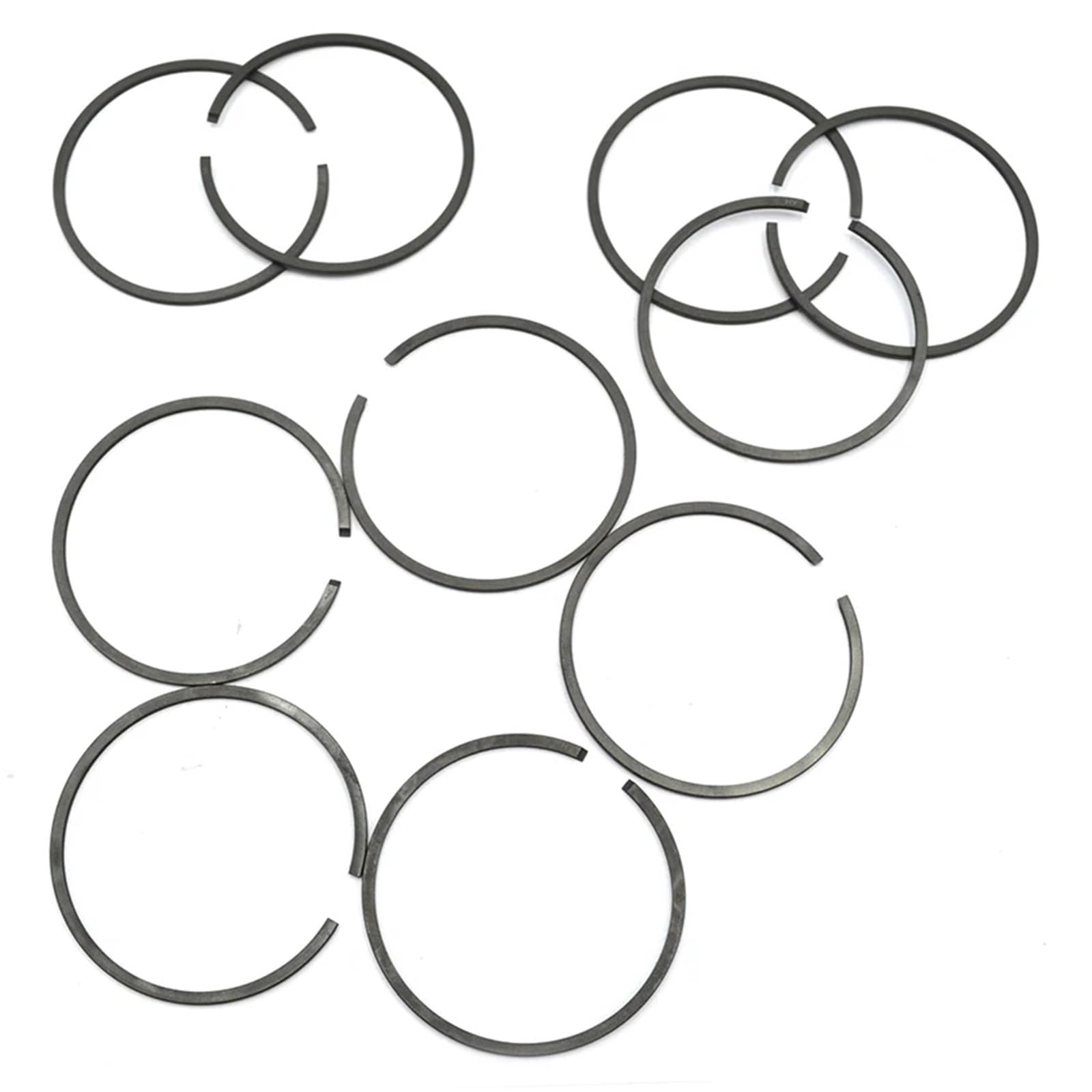 Accesorios Anillo de pistón 726 de 34mm Apto for desbrozadora 072700048 726 727D/S/T 25 26/TR 250T 8260 25 26(100 PCS)