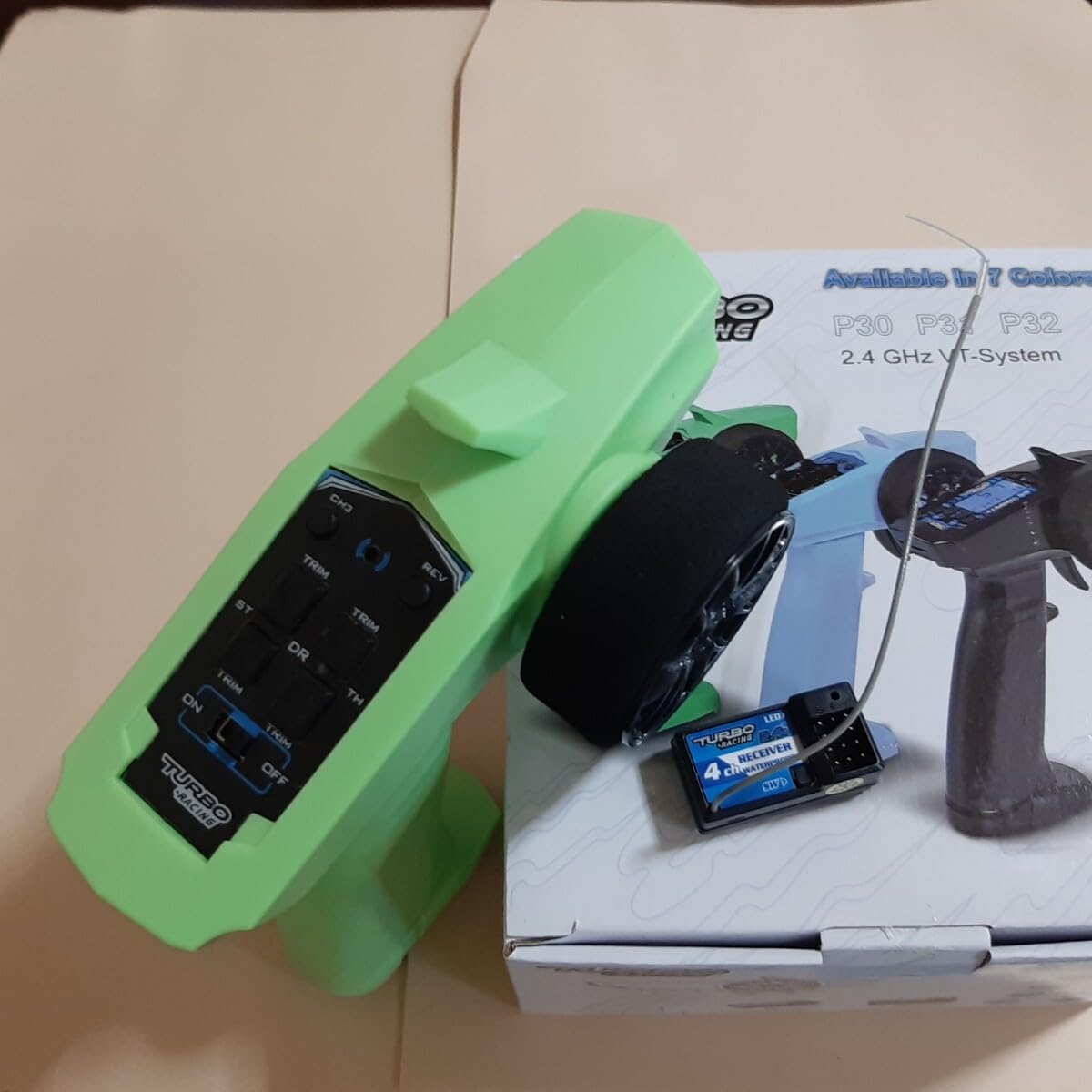フタバ　4pm ヨコモ　受信機　送信機　タミヤ　ラジコン　プロポ Amazon | グリーン 2.4G プロポ セット ラジコン 送信機 受信機 フタバ