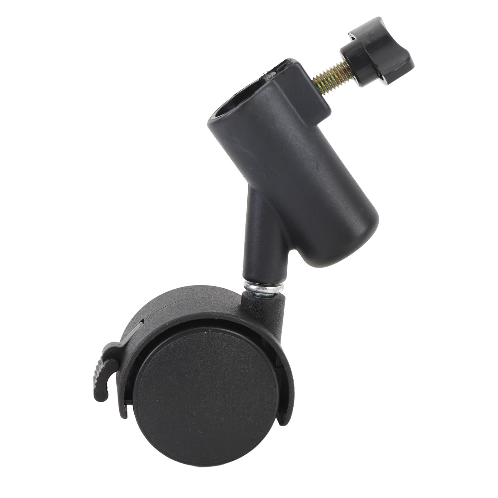 Ruedas de Soporte de Luz Silenciosas Giratorias de 360°, Paquete de 3 Ruedas Giratorias para Trípode con Freno, Fácil de Instalar para Estudio, para Mesas, Gabinetes, Hechas de