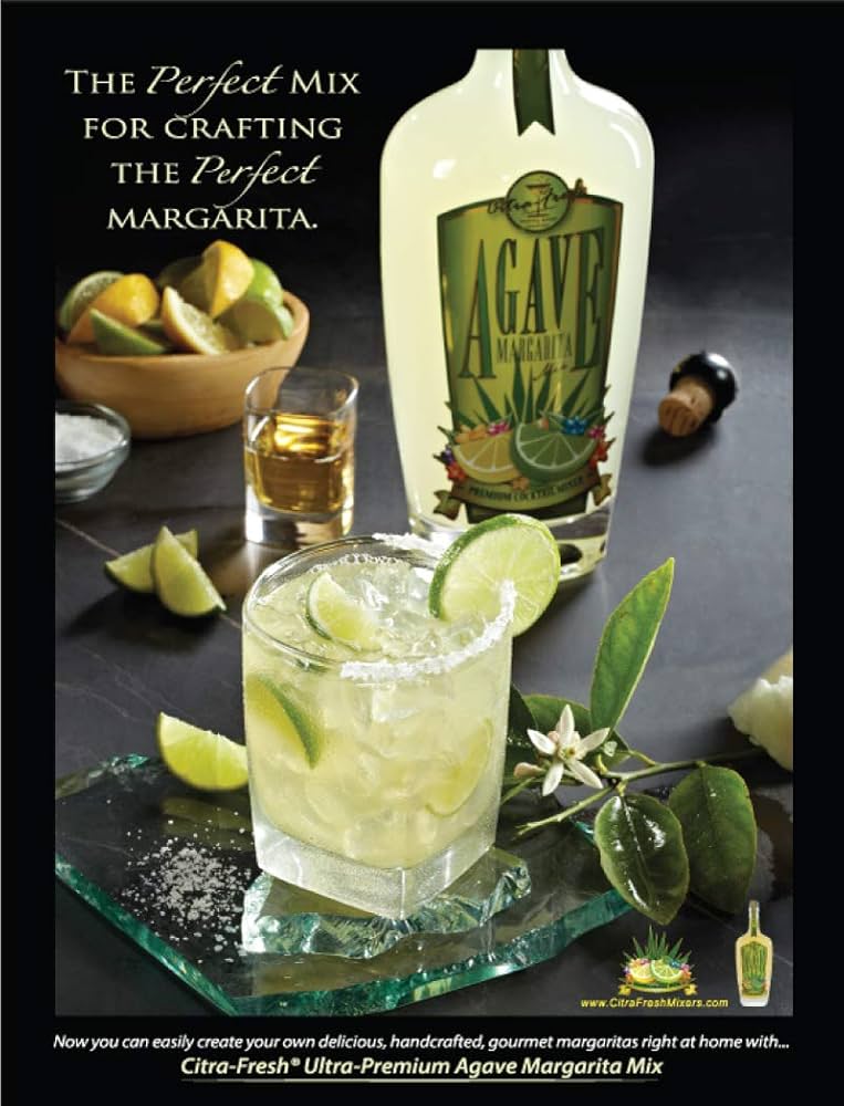 AGAVE Margarita【選抜】 Citra-Fresh Agave Margarita Mix - 750 ML - pavilions