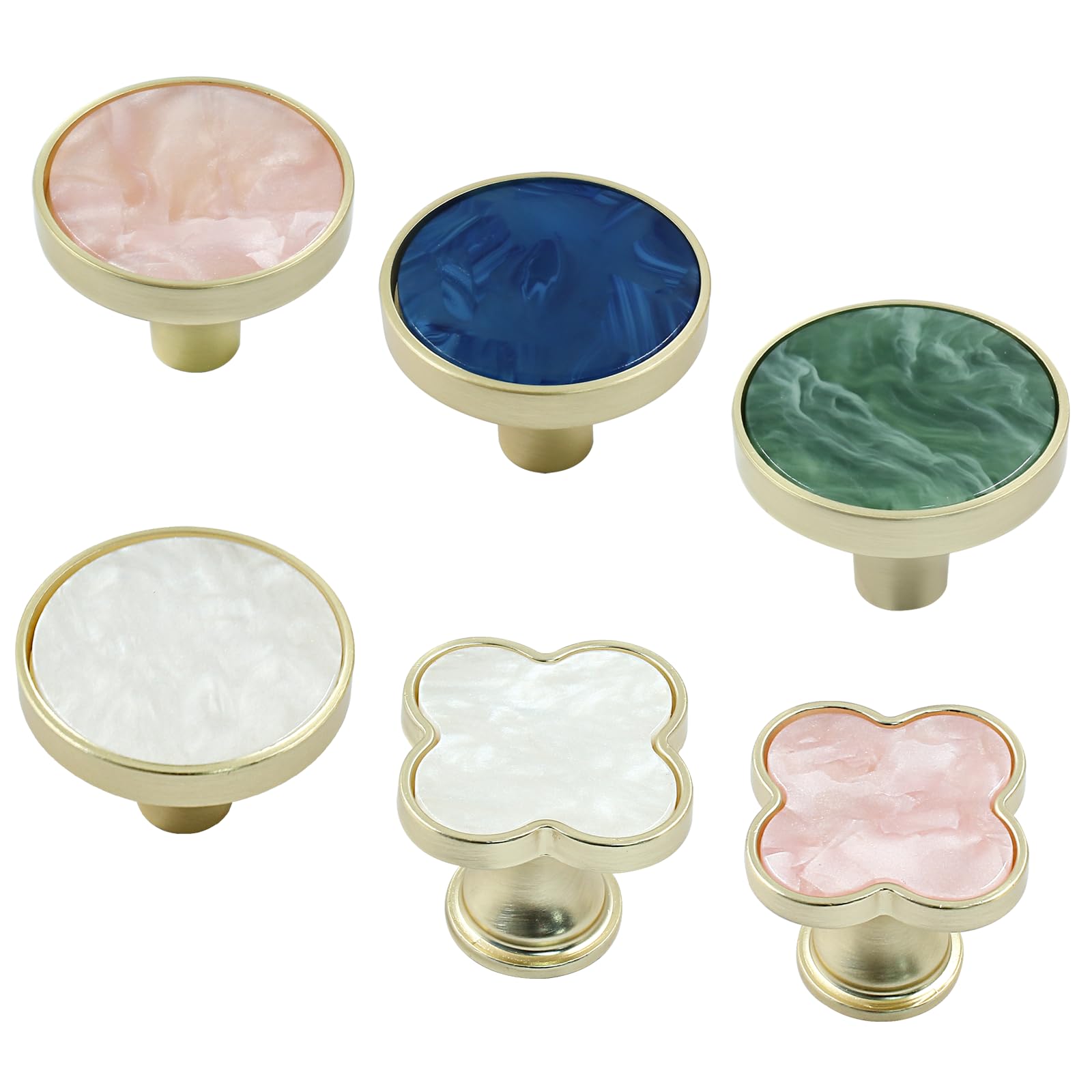 gold round dresser knobs Gold Metallic Round Circle Cabinet Knobs
