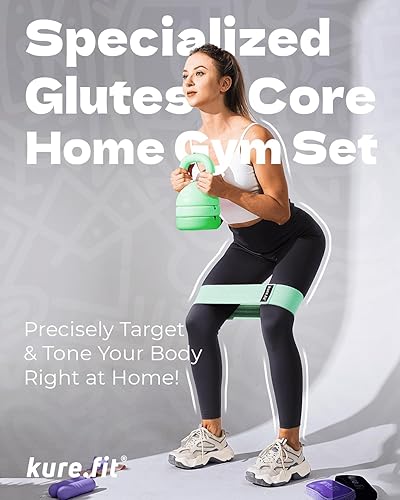 Miniatura 3 de Pesa rusa ajustable 5 lb - 12 lb Juego de pesas rusas para gimnasio en casa entrenamientos de cuerpo completo, entrenamiento de fuerza, pérdida