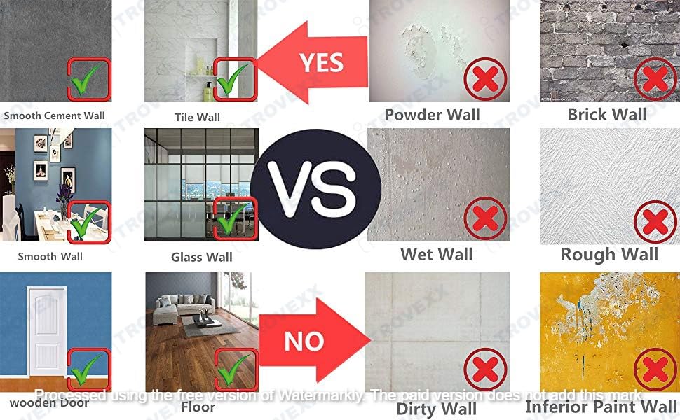 Velcro Sticker Double-Sided Sticker Back -Heavy Duty Rug Carpet Gripper Pad Wall Mounting Mats Rugs Bed Sheets Pillows Sofa Mattress Coins for Home Office Car Phone Mount (10Pcs) 3