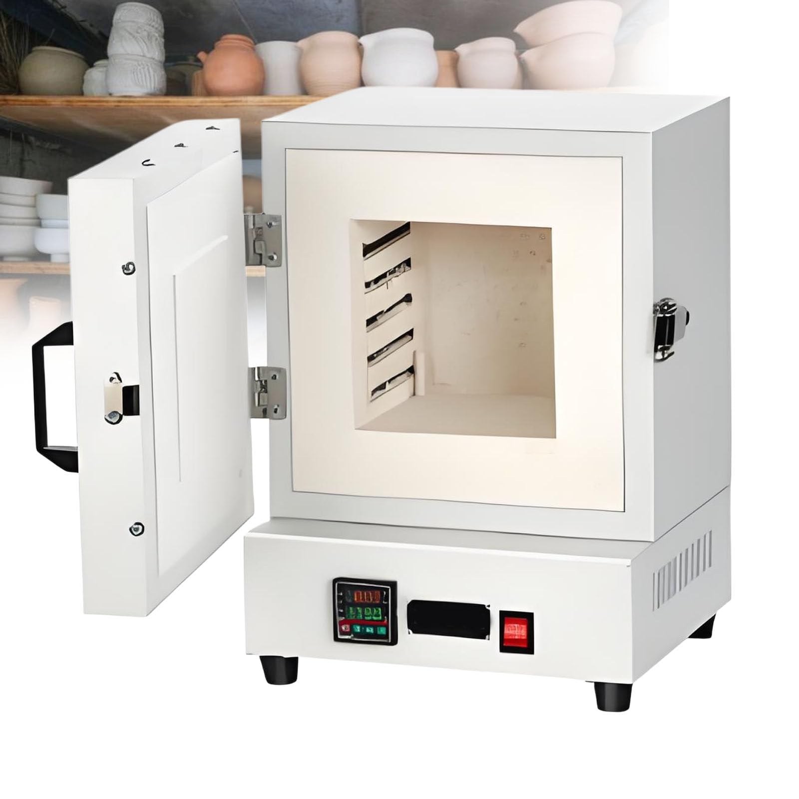High-Temperature Muffle Furnace with Digital Control for DIY Crafting and Jewelry Making