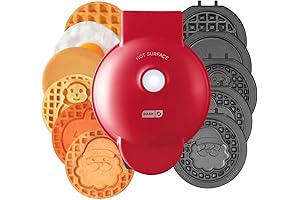 Dash Waffle Plates - Griddle, Santa, Pumpkin, Snowman