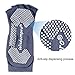 Wisdompro 2 Pairs Toeless Half Toe Yoga Socks with Anti Slip Grip for Women & Men (BG-ML)