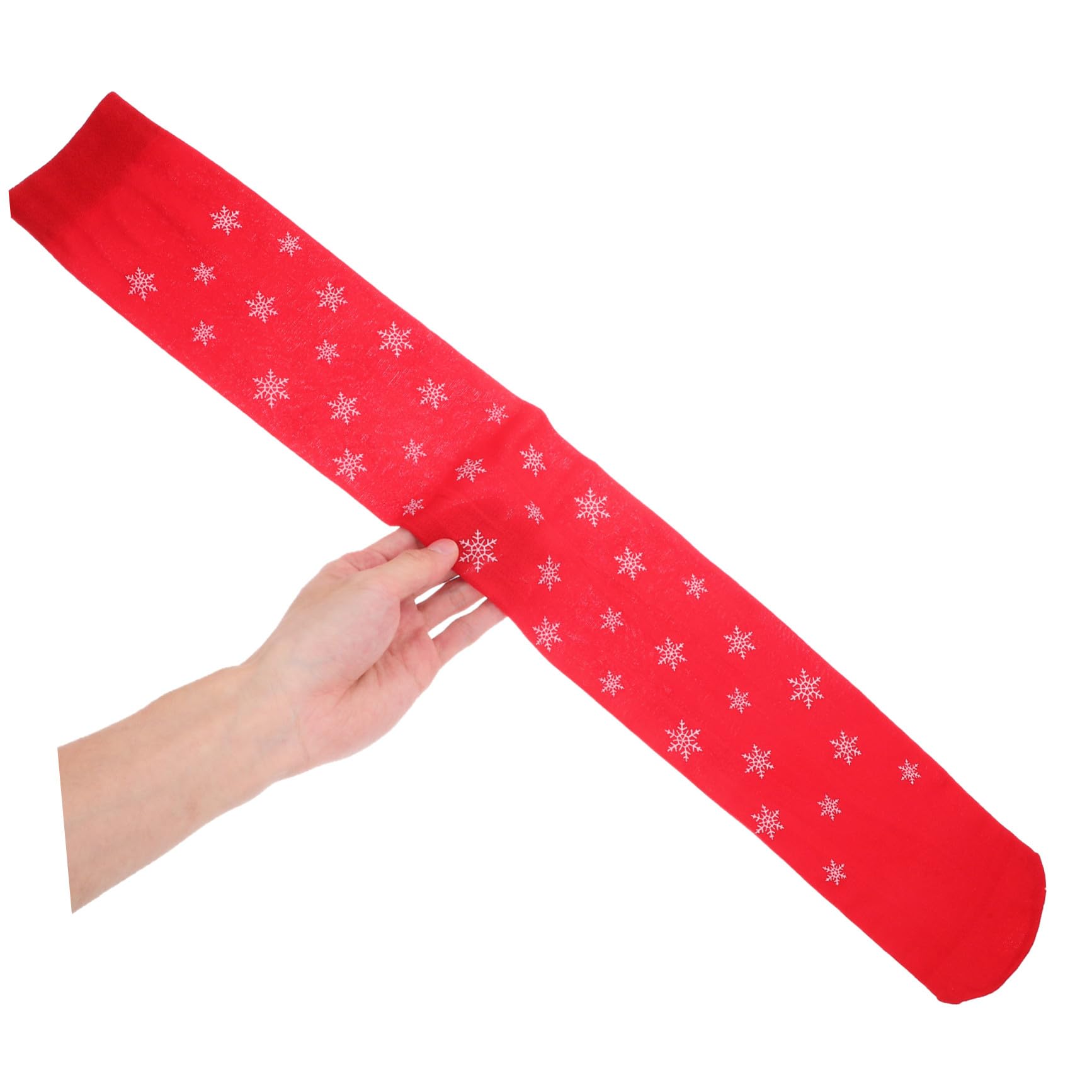 3 Paires Lot Chaussettes Longues de Noël Soie Motifs Festifs Chaussettes Dessus Genou Respirantes et Confortables pour Fêtes Dhiver
