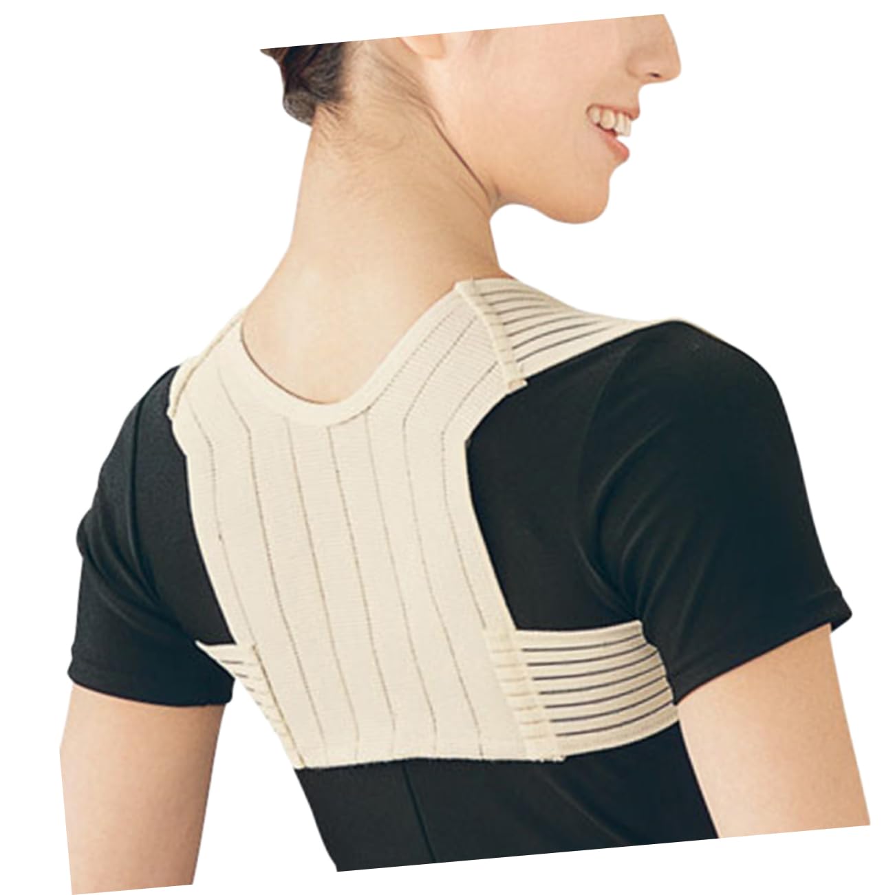 FRCOLOR Posture Correction Posture Correction Belt Posture Corrector Khaki Spinal Correction Strap