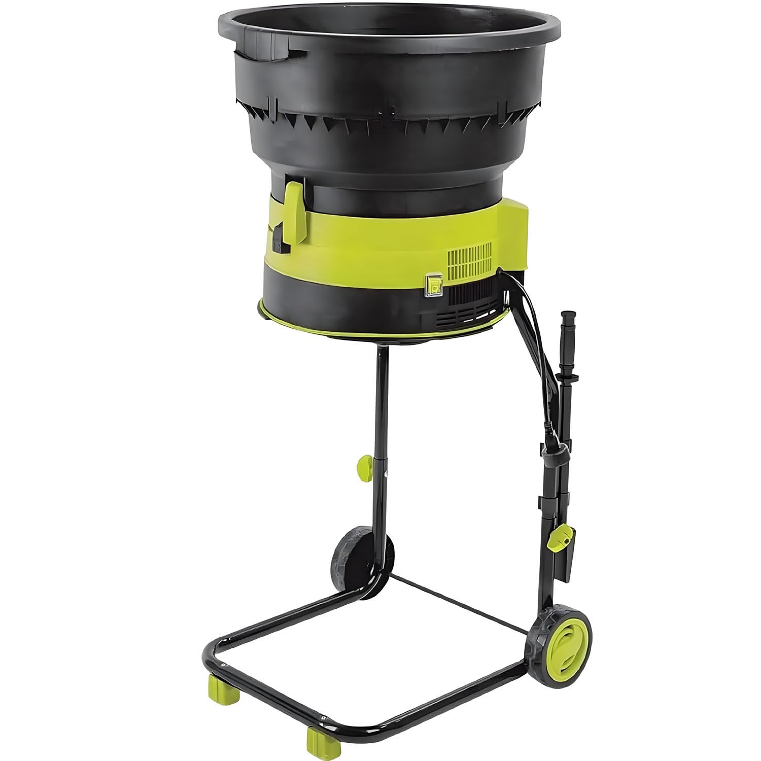 Trituradora de Hojas eléctrica para jardín, trituradora de Hojas eléctrica inalámbrica, diseño sin Cuchillas, trituradora de Hojas eléctrica sin Cuchillas, Motor de 8000 RPM. 40mpowerline