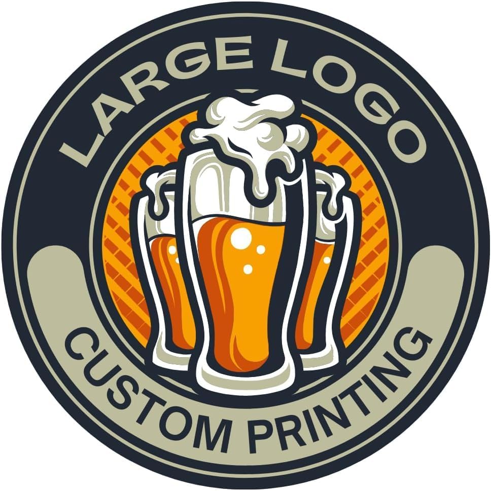 Large Custom Vinyl Decals | 6 to 52 inches | Waterproof | Personalized Stickers for Business Logo - Ideal for Windows, Doors, Walls, Vehicles, Cars, Trucks