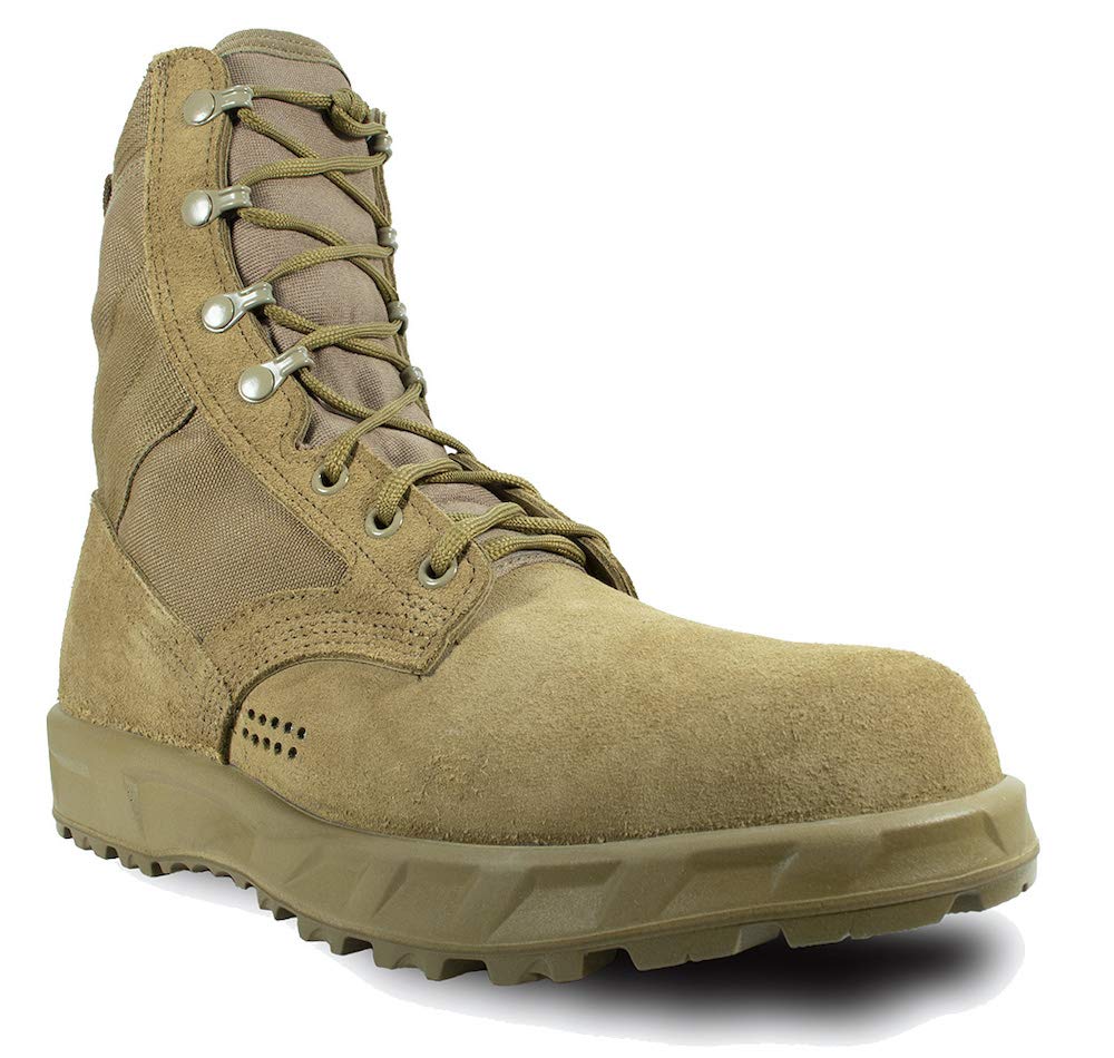 MCRAE Industrial Men's T2 Ultra Light Hot Weather Combat Boot Steel Toe - 8389