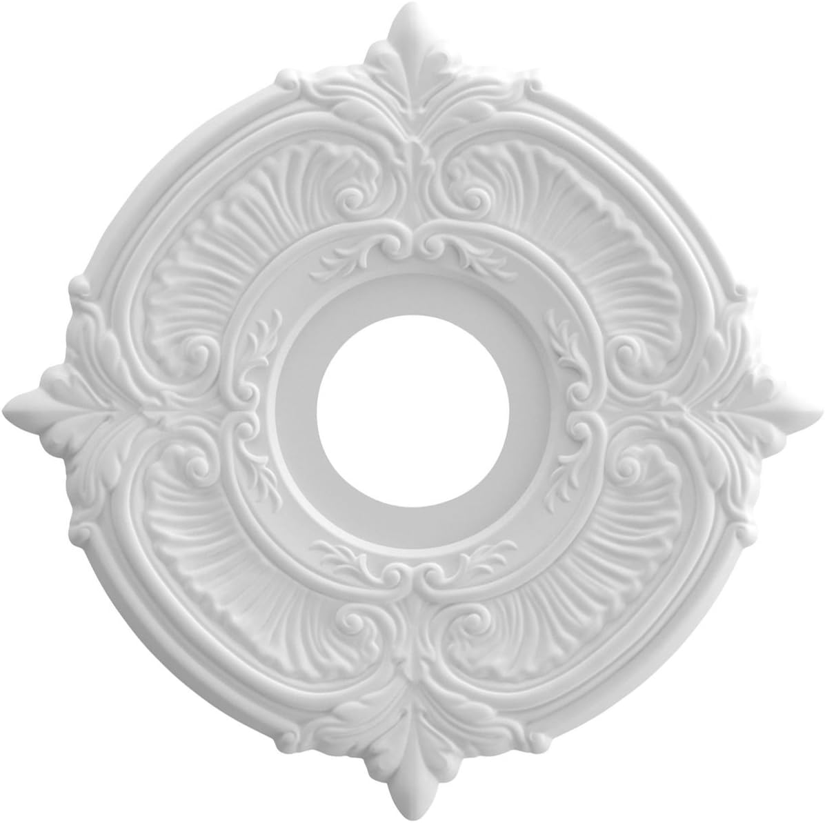 Ekena Millwork CMP13AT Attica Ceiling Medallion, 13"OD, Unfinished