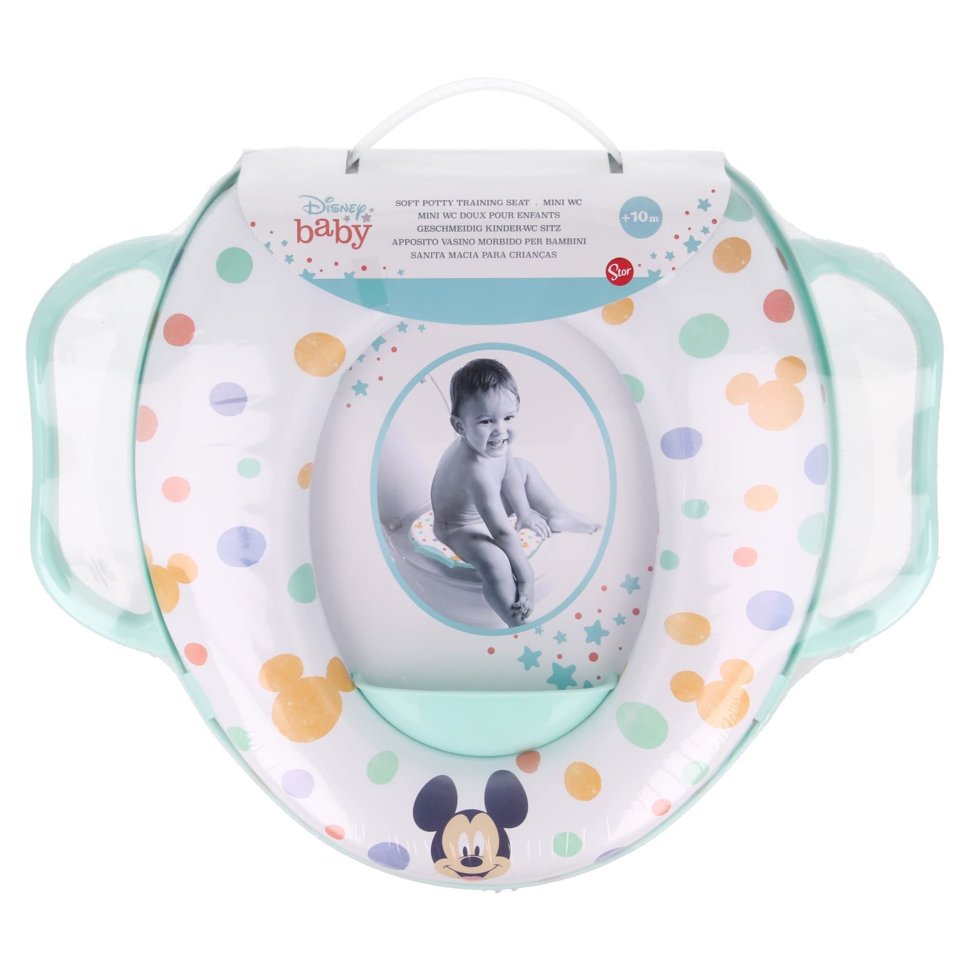 Stor Toilet adapter with handles | Cool Like Mickey