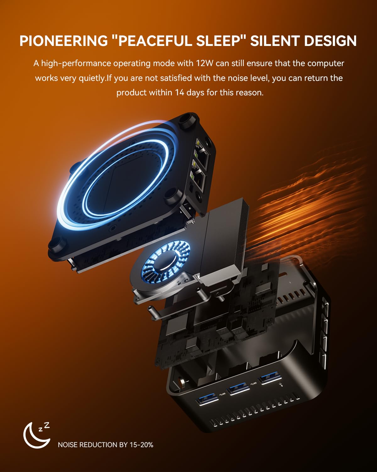 AOOSTAR N1 PRO Intel N150(Upgraded N100) MINI PC 12GB LPDDR5 RAM